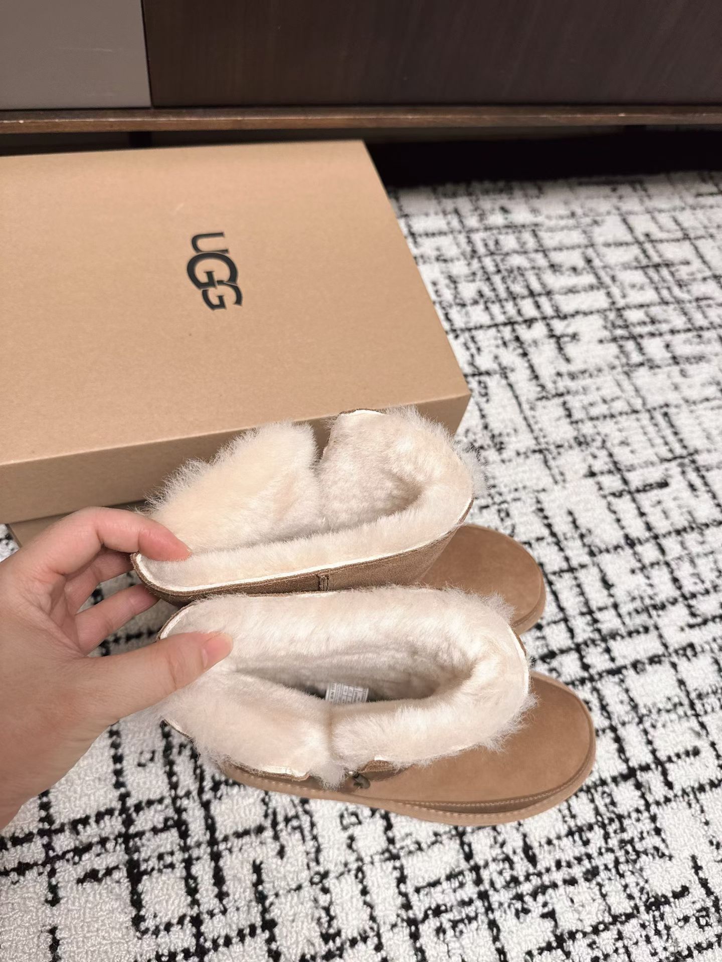 Ugg Women's Classic Short II Buckle Boot, Chestnut Suede, Warm & Stylish 10 a1760857571165 7406