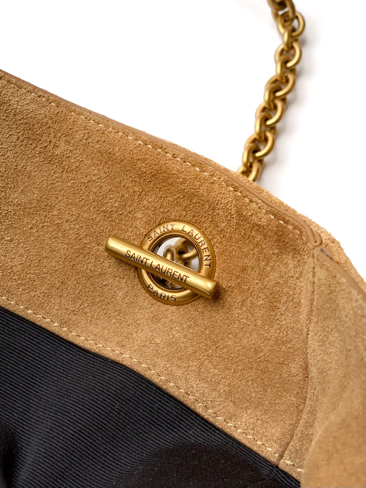 YSL Jamie 大型ポシェット 羊皮製 優雅なデザイン