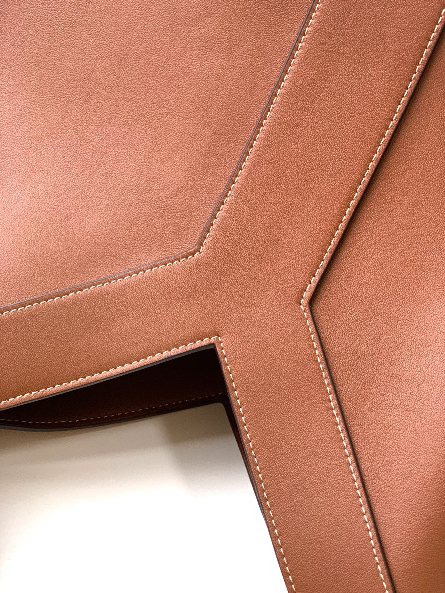 Y家新款棕平纹古金デザイン軽量トートバッグ