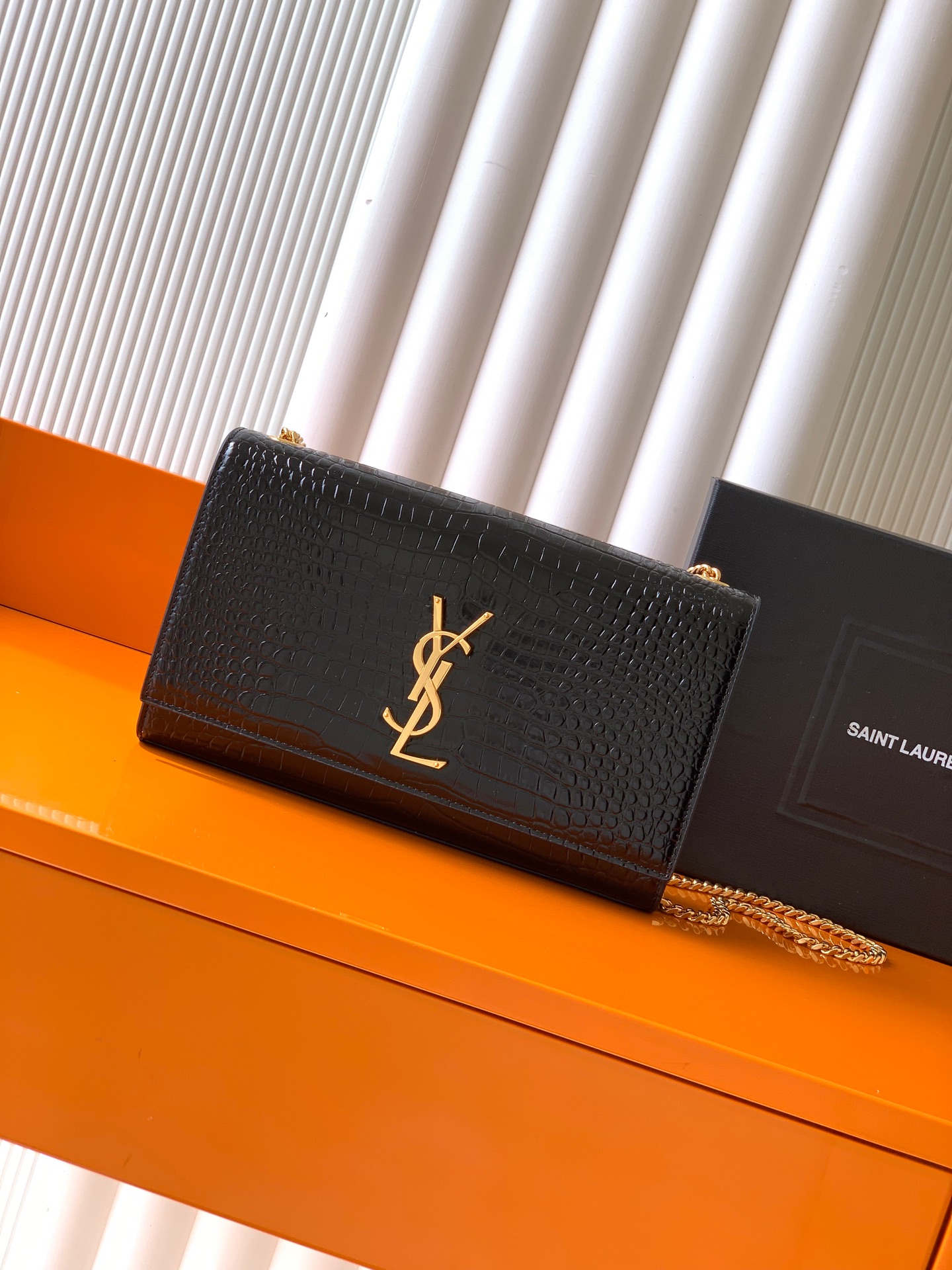 Saint Laurent Y家最 Kate链条斜挎包 每个女孩衣柜都 一个的百搭款式 高质量 南非牛皮