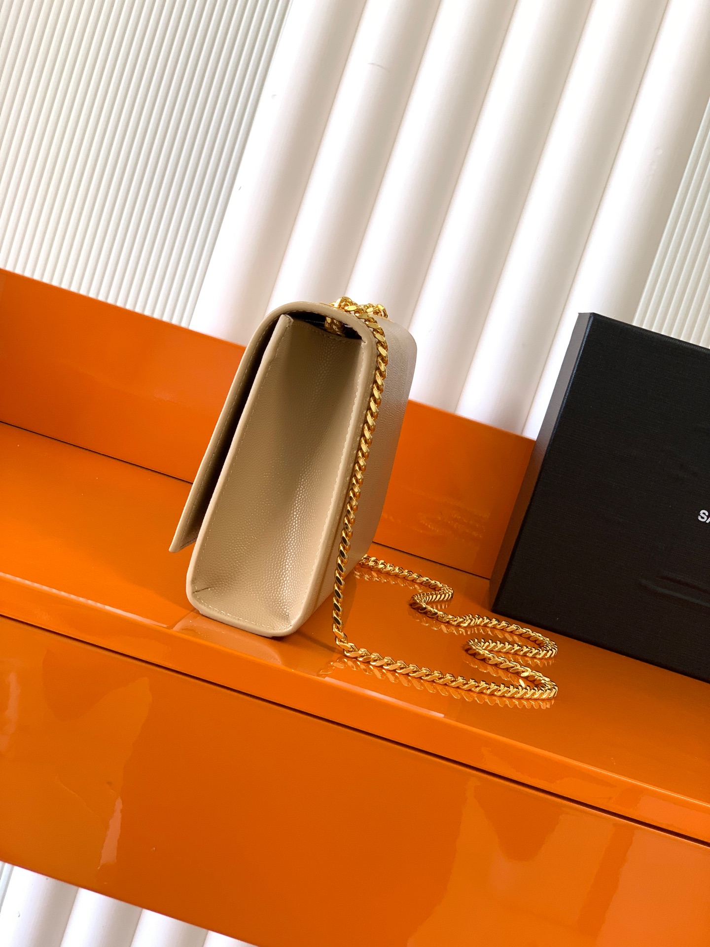 Saint Laurent Y家最 Kate链条斜挎包 每个女孩衣柜都 一个的百搭款式 高质量 南非牛皮