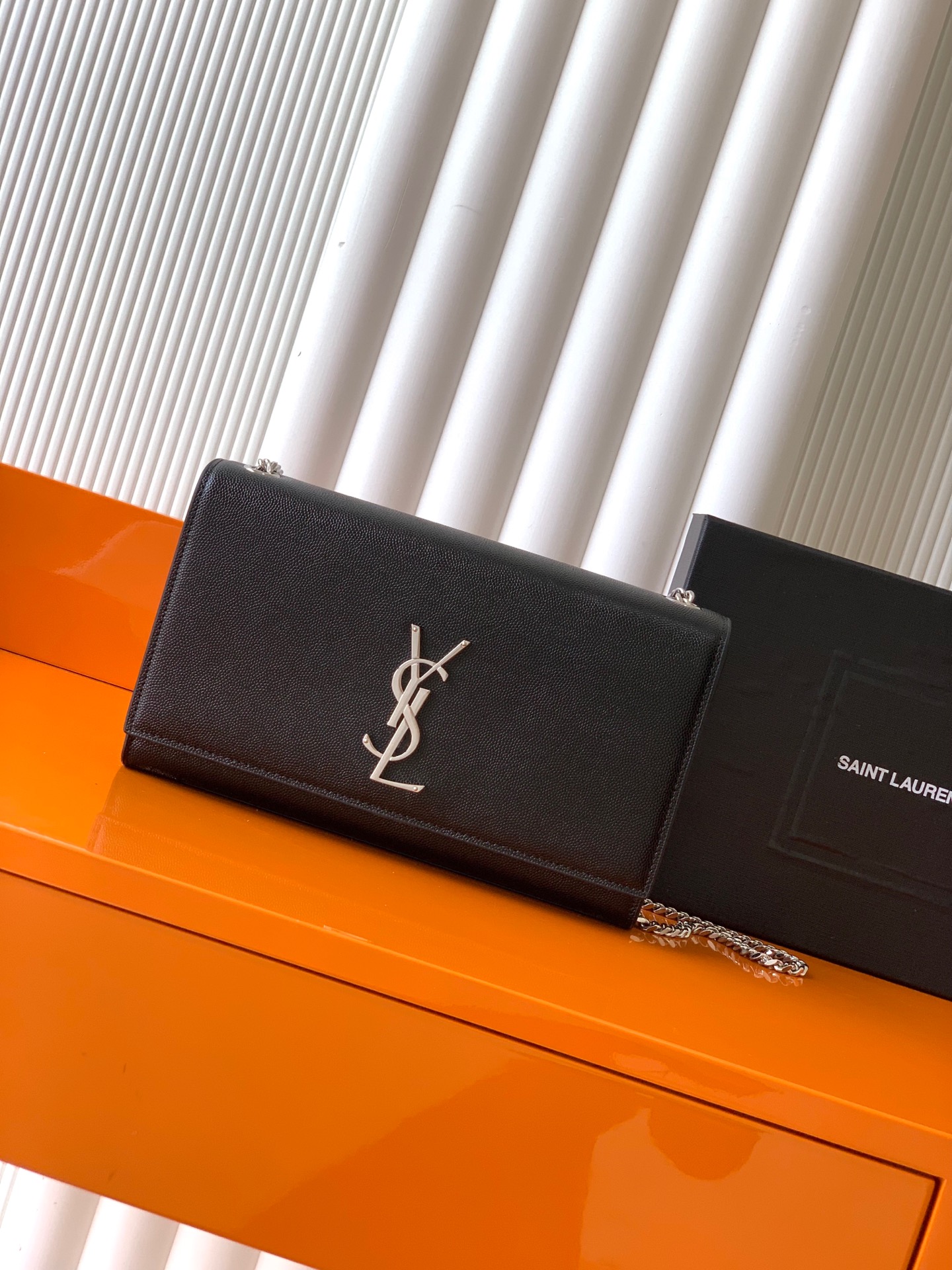 Saint Laurent Y家最 Kate链条斜挎包 每个女孩衣柜都 一个的百搭款式 高质量 南非牛皮