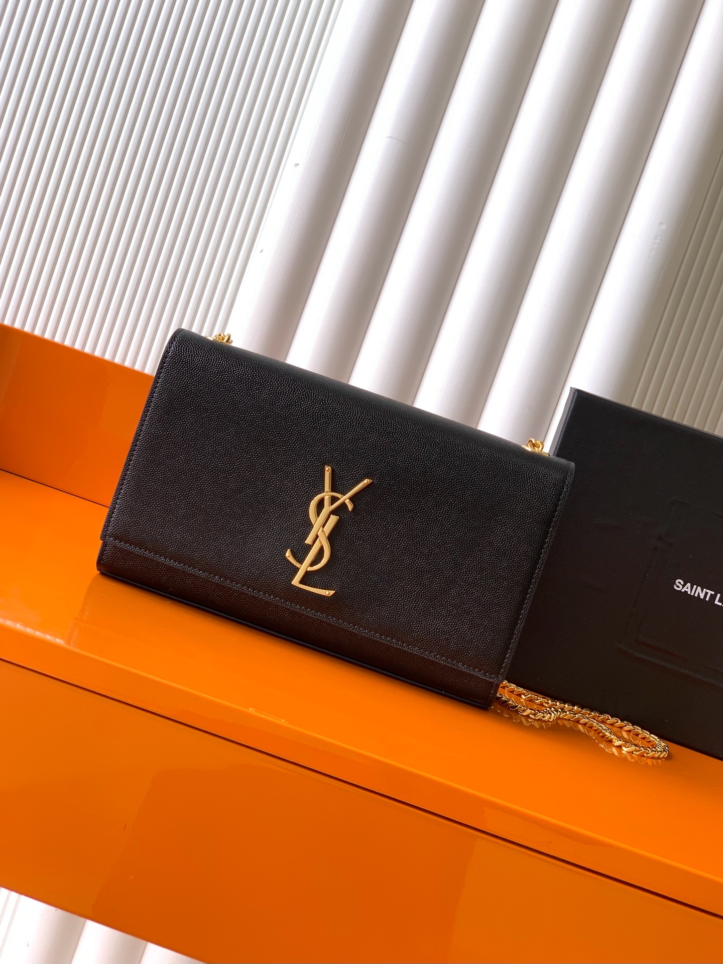 Saint Laurent Y家最 Kate链条斜挎包 每个女孩衣柜都 一个的百搭款式 高质量 南非牛皮