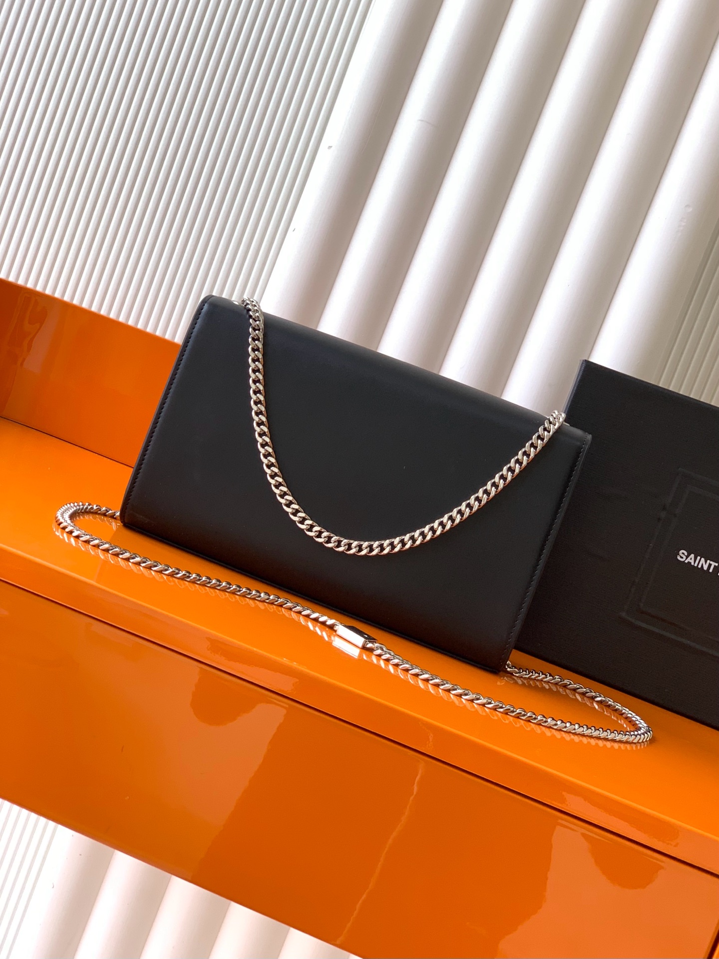 Saint Laurent Y家最 Kate链条斜挎包 每个女孩衣柜都 一个的百搭款式 高质量 南非牛皮