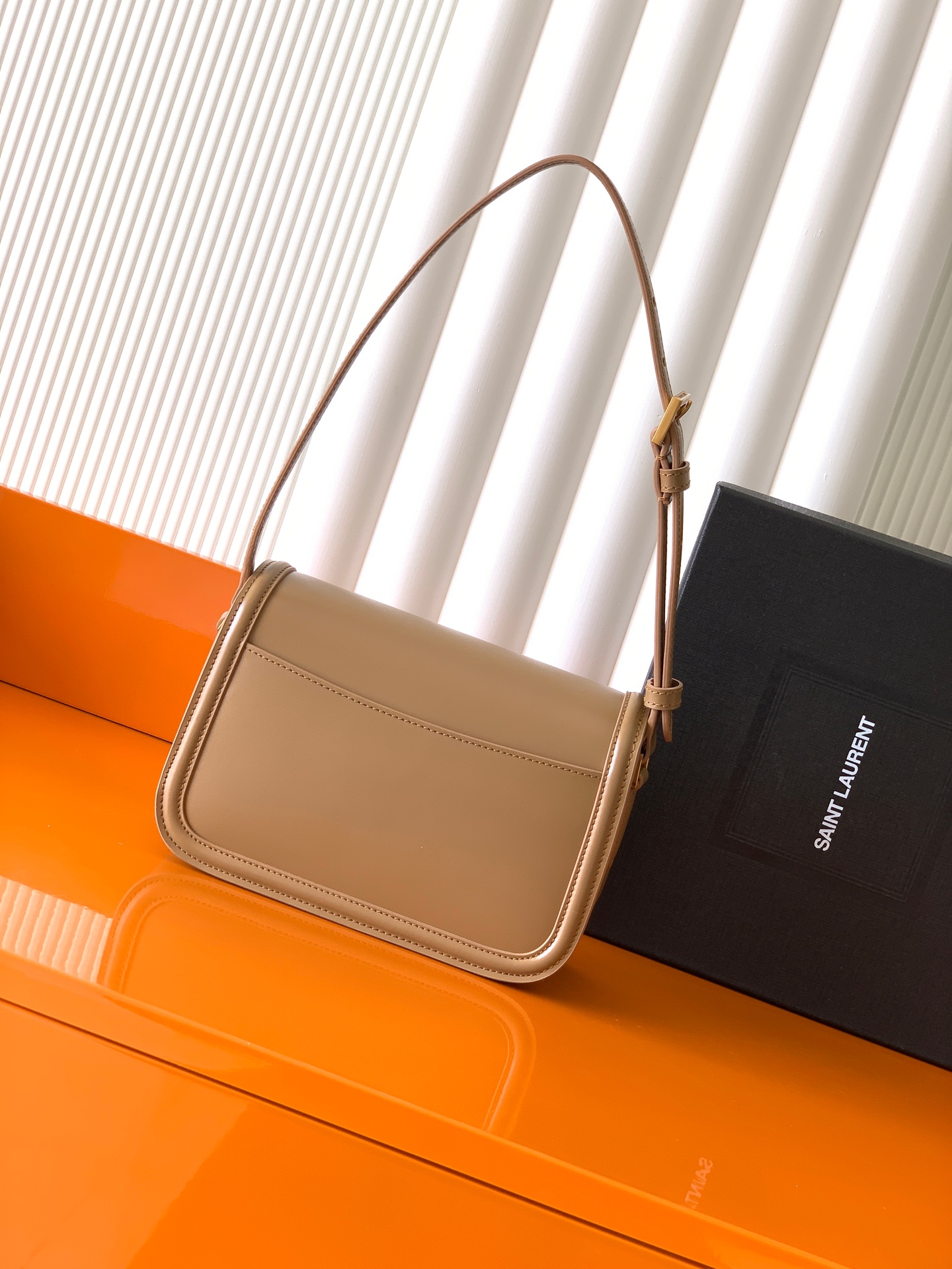 Saint Laurent 小号 YSL/圣罗兰 女士SOLFERINO小号BOX皮革手袋