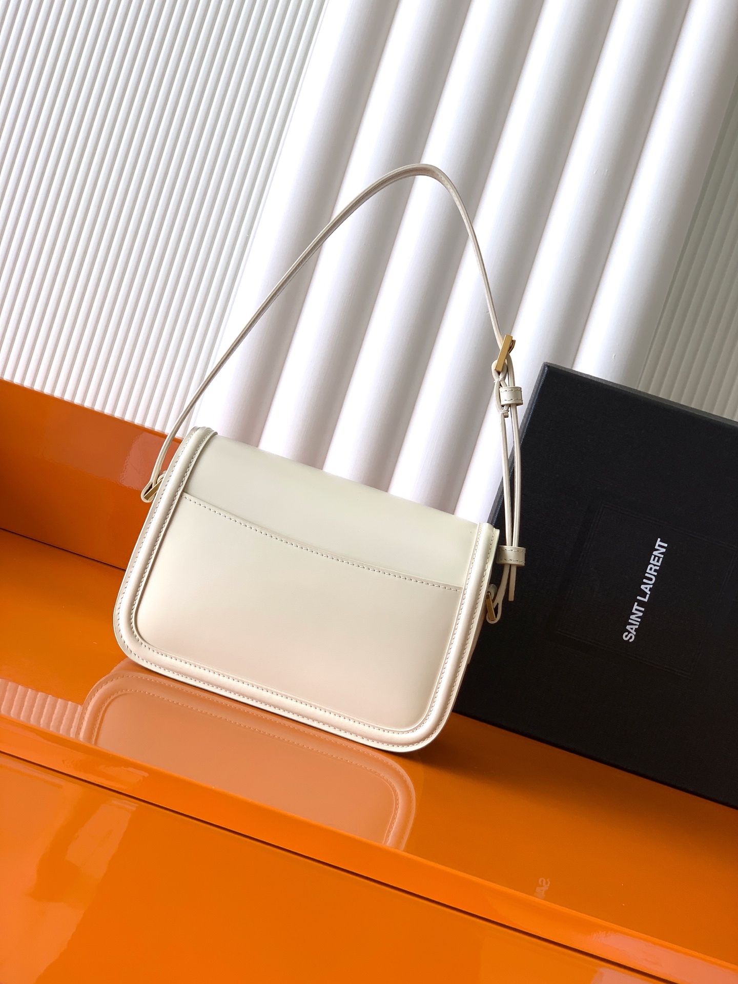 Saint Laurent 小号 YSL/圣罗兰 女士SOLFERINO小号BOX皮革手袋