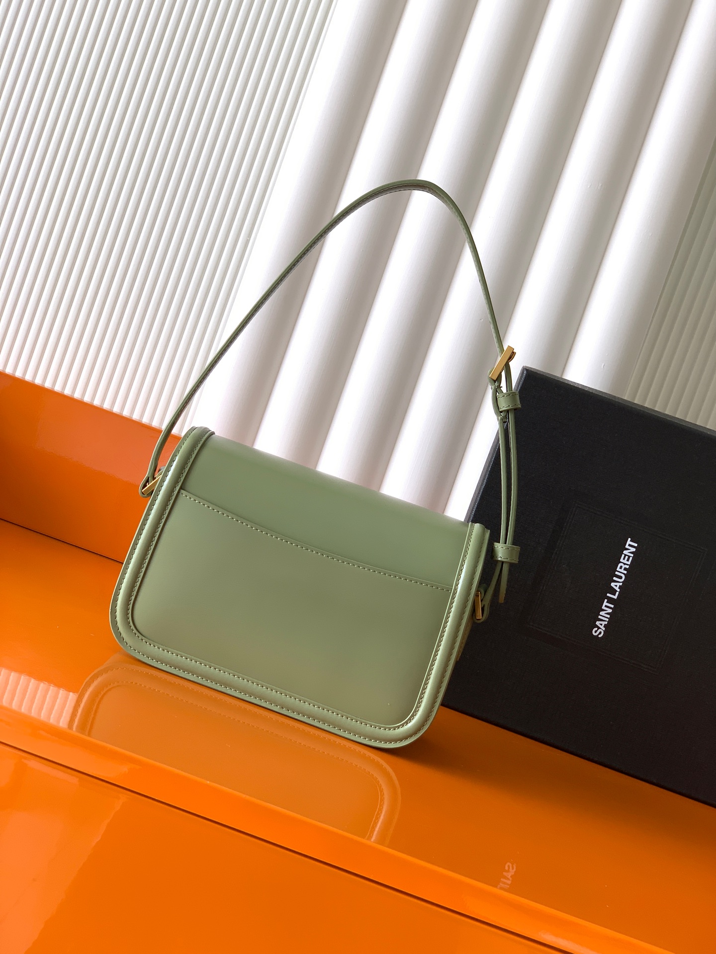 Saint Laurent 小号 YSL/圣罗兰 女士SOLFERINO小号BOX皮革手袋