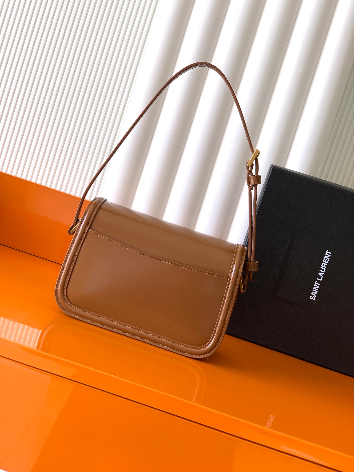 Saint Laurent 小号 YSL/圣罗兰 女士SOLFERINO小号BOX皮革手袋