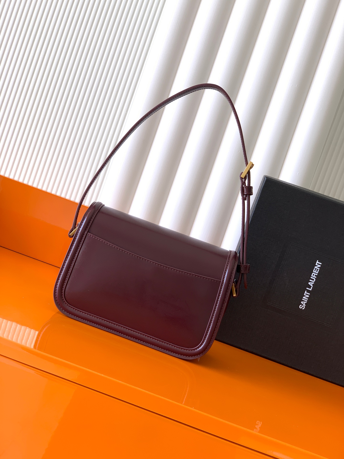 Saint Laurent 小号 YSL/圣罗兰 女士SOLFERINO小号BOX皮革手袋