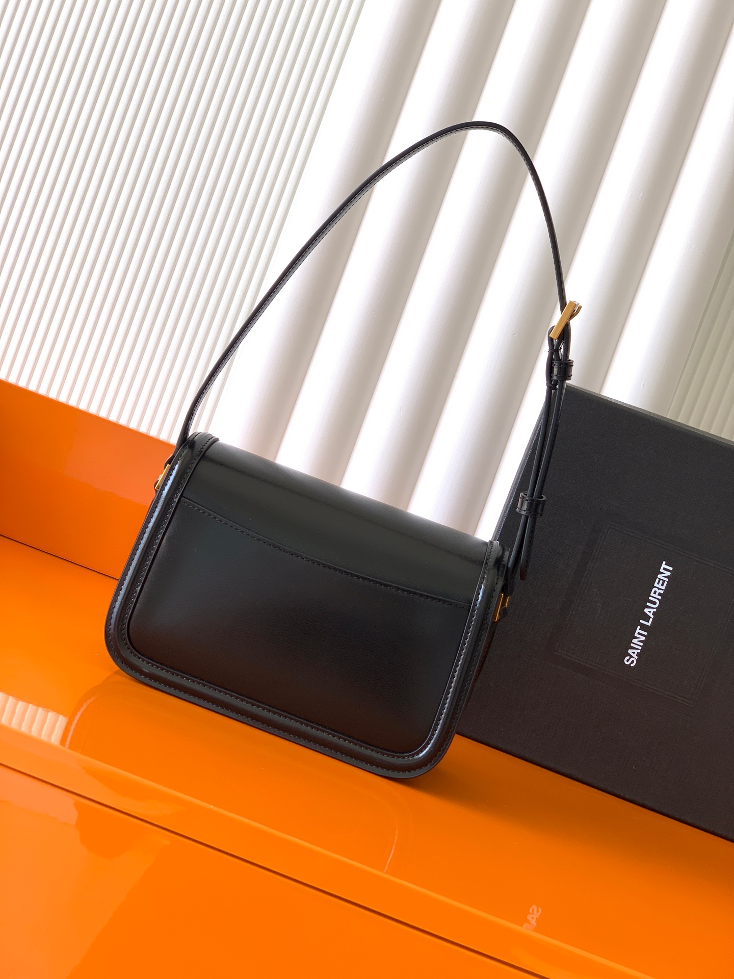 Saint Laurent 小号 YSL/圣罗兰 女士SOLFERINO小号BOX皮革手袋