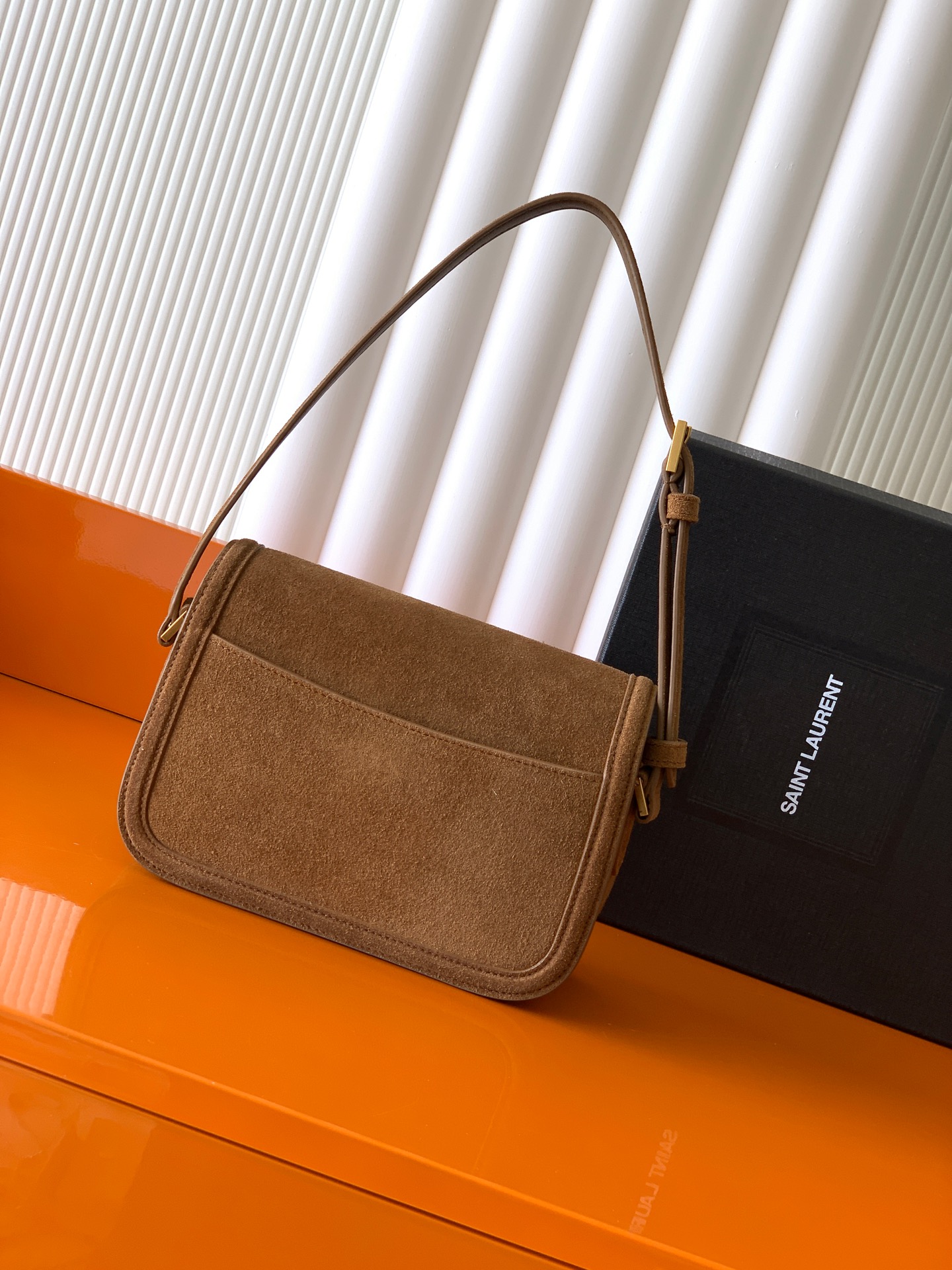 Saint Laurent 小号 YSL/圣罗兰 女士SOLFERINO小号BOX皮革手袋