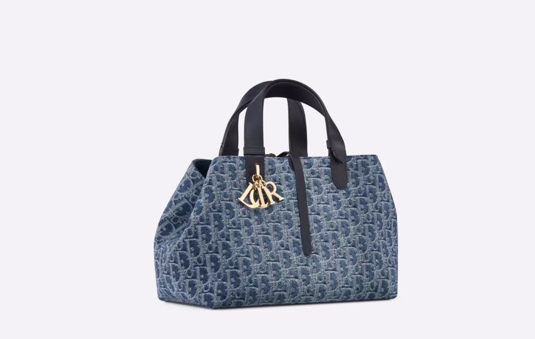 NO:209209,Denim Blue Medium Official Website Picture, Dior, Dior19860909牛仔蓝中号官网图,迪奥,dior,Bag