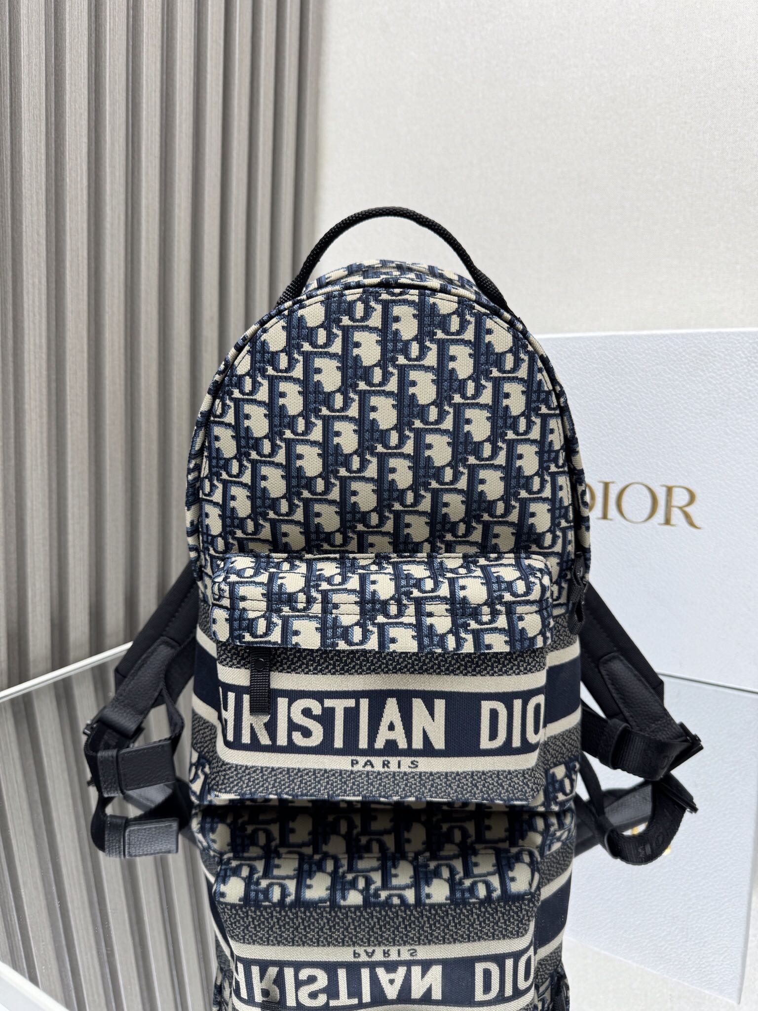 NO:186336,Authentic Original Leather DiorTravel Backpack 