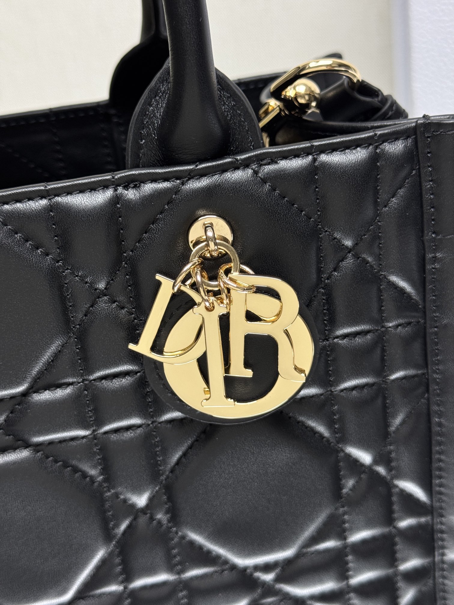 Dior Book Tote Black Leather Small, M1325 - Maria Grazia Chiuri Design 3 i1750060181 3513 3