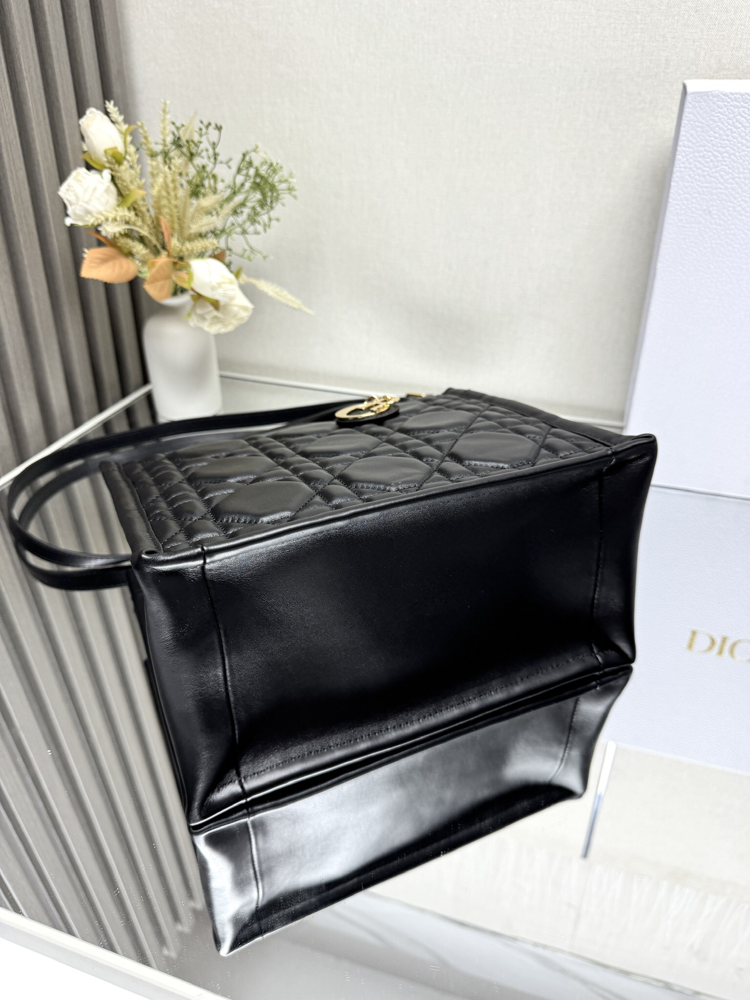 Dior Book Tote Black Leather Small, M1325 - Maria Grazia Chiuri Design 6 i1750060186 3867 0