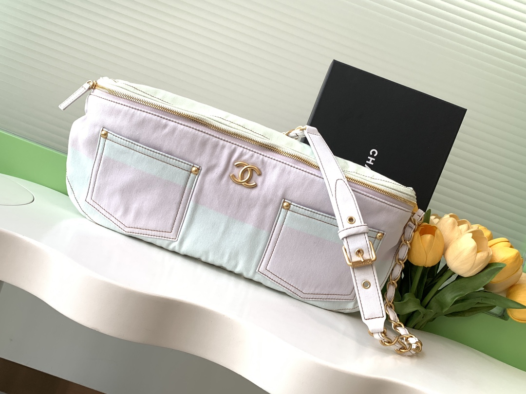 NO:185775,24 Shaba series beautiful waist bags are so beautiful and fairy-like. The colorful bags are super holiday-like. From bright pink to fresh light blue and light purple. Every tone is full of romantic and sweet. Model number AS Size 19-45-9 10,CHANEL,chanel1986090924沙濉系列美腰包包包好経盈好仙气呀 色彩斑斓的包包就是超有假日感呀～从鲜艳的粉色到清新的浅蓝浅紫~每一个色调都充满浪漫甜蜜 款号AS 尺寸19-45-9 10,CHANEL,chanel,Bag