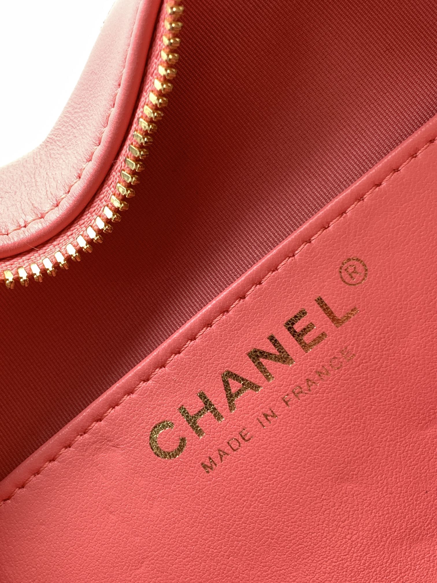 Chanel 22cc Spring/Summer Heart Bag: AS3191 Pink Leather Shoulder Bag 10 i1734243847 1207 6
