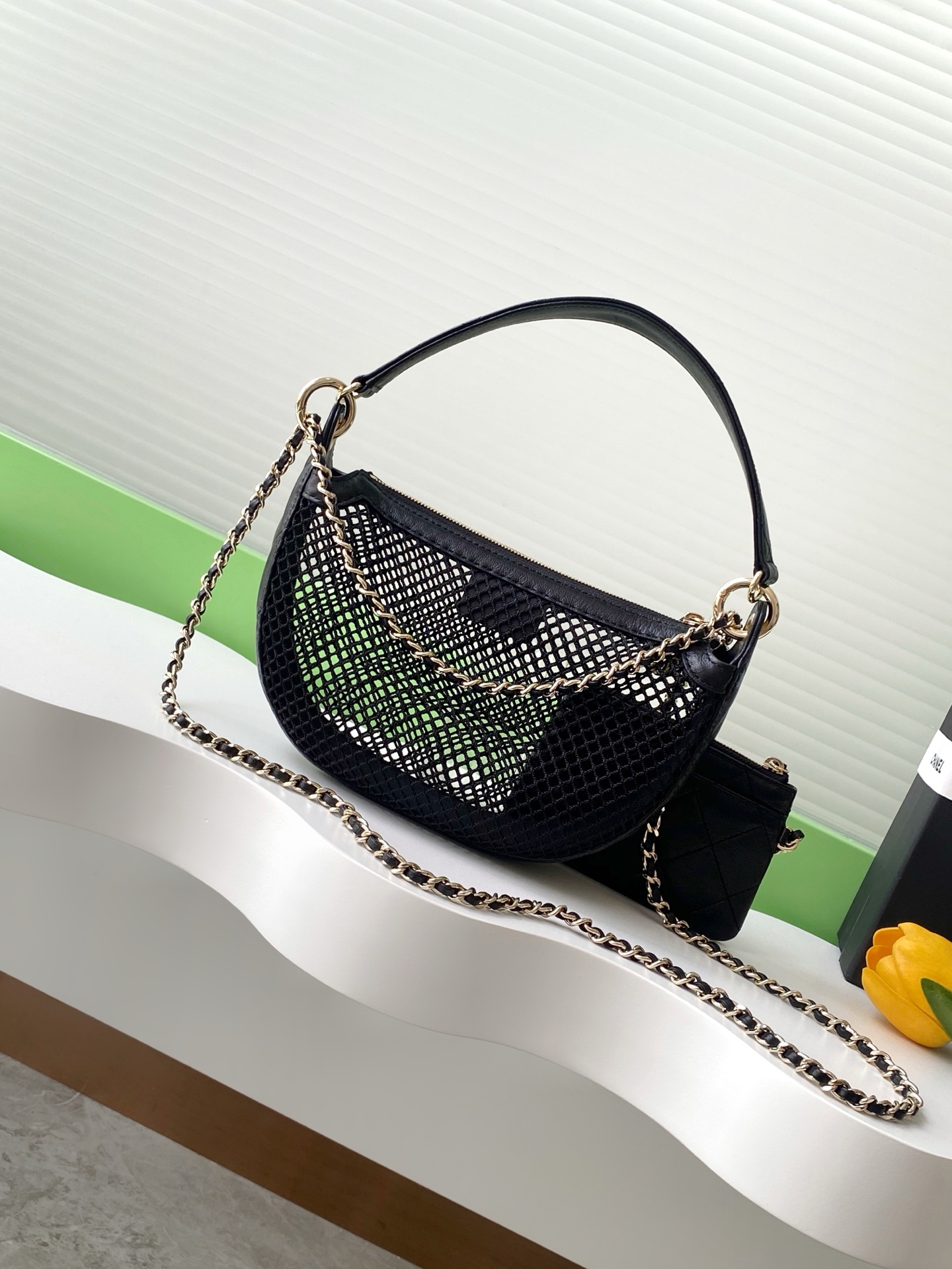 Chanel Mesh Hobo Bag