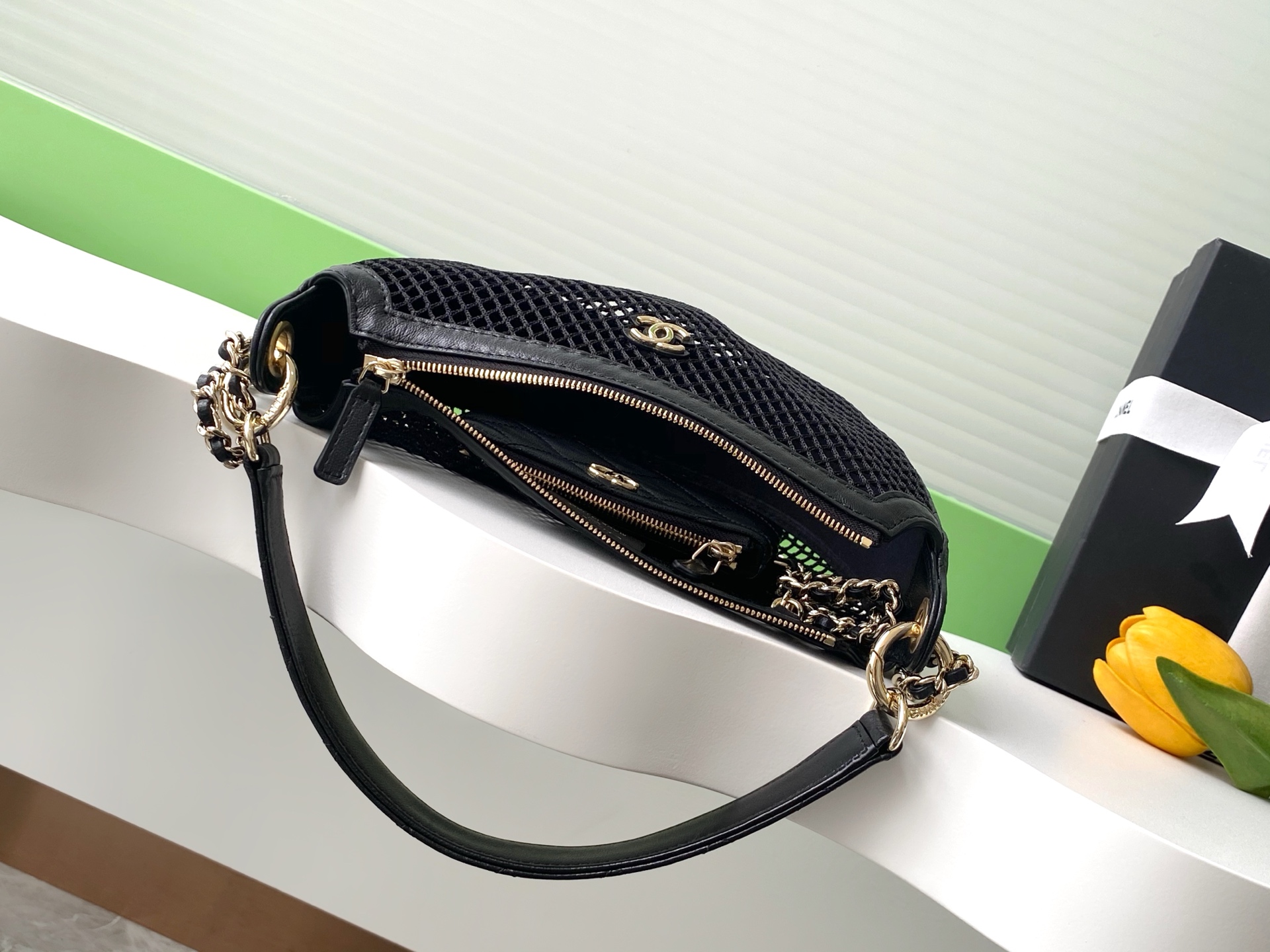 Chanel Mesh Hobo Bag