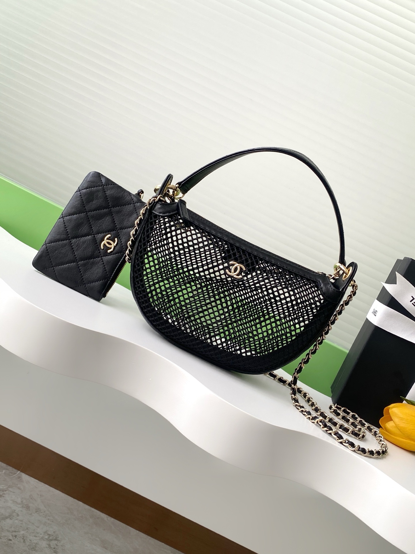 Chanel Mesh Hobo Bag