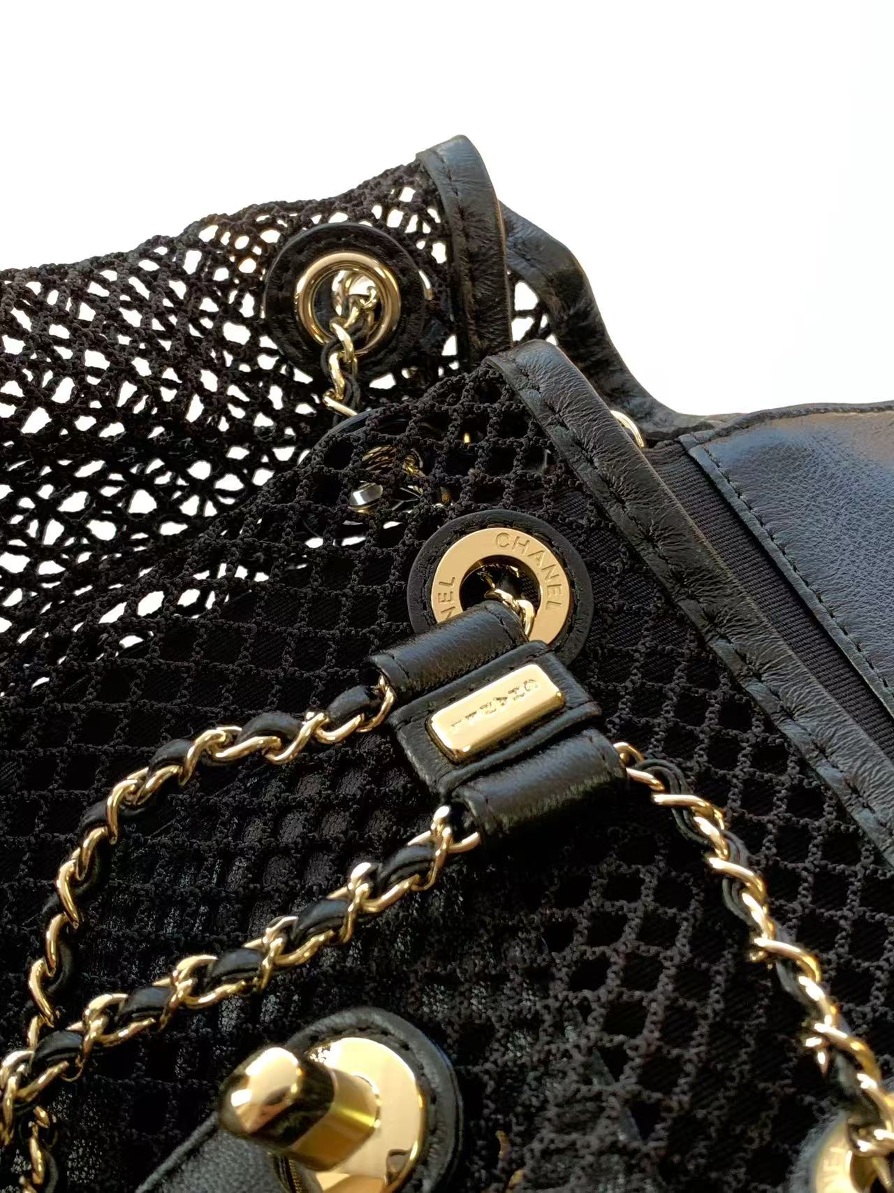 Chanel Mesh Quilted Backpack BAG