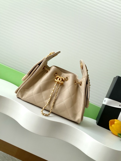 Chanel Hobo Bag Mini 25p Hippie Underarm Bag Drawstring Bucket Bag AS5631 1 Chanel Hobo Bag Mini 25p Hippie Underarm Bag Drawstring Bucket Bag AS5631