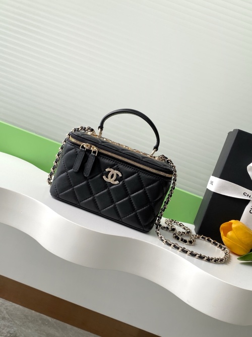 Chanel Trendy CC WOC Diamond Clasp Lambskin Vanity Bag 1 Chanel Trendy CC WOC Diamond Clasp Lambskin Vanity Bag