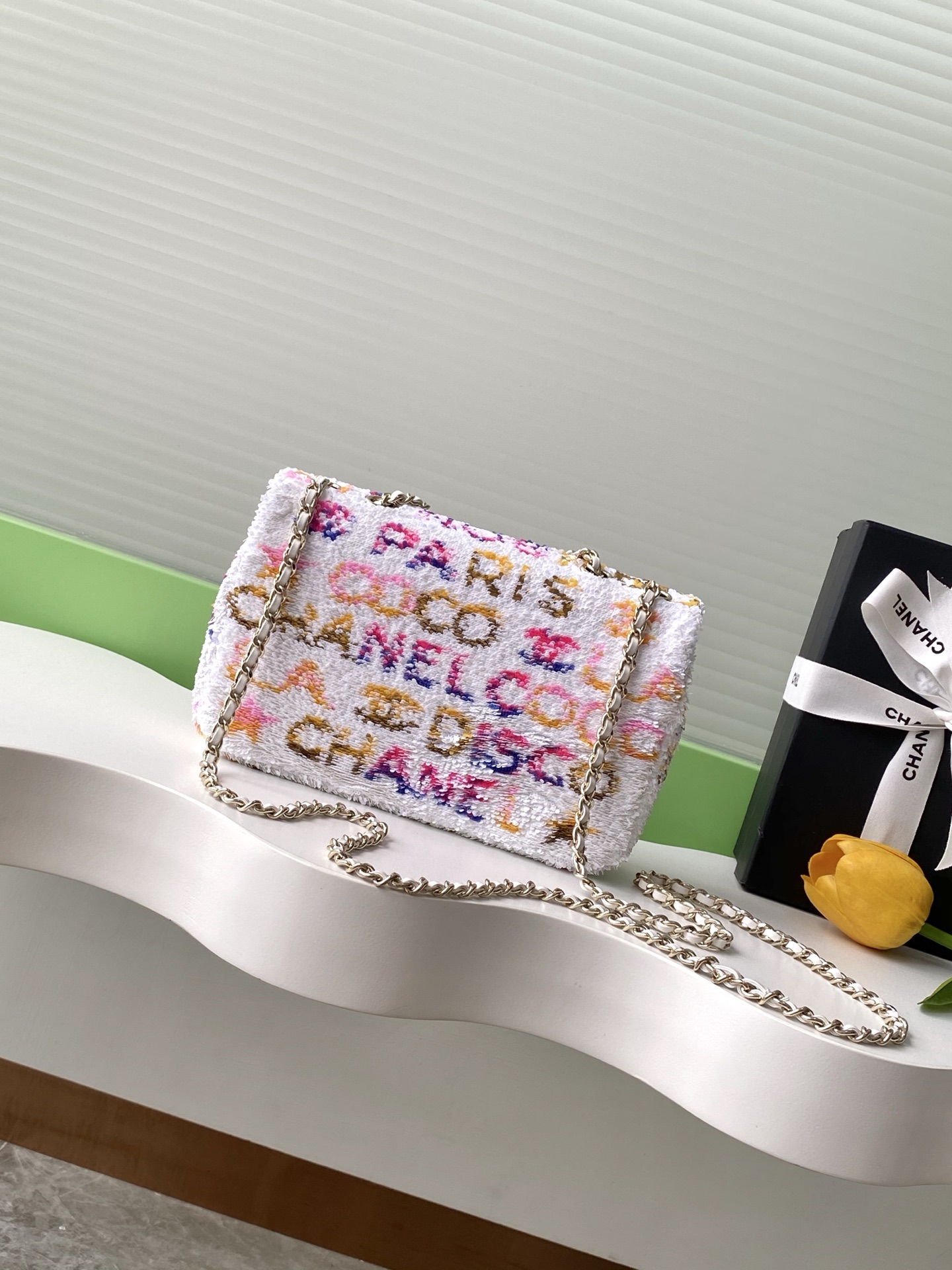 Chanel Style Black Bag style reference detail image 3 from source 785862