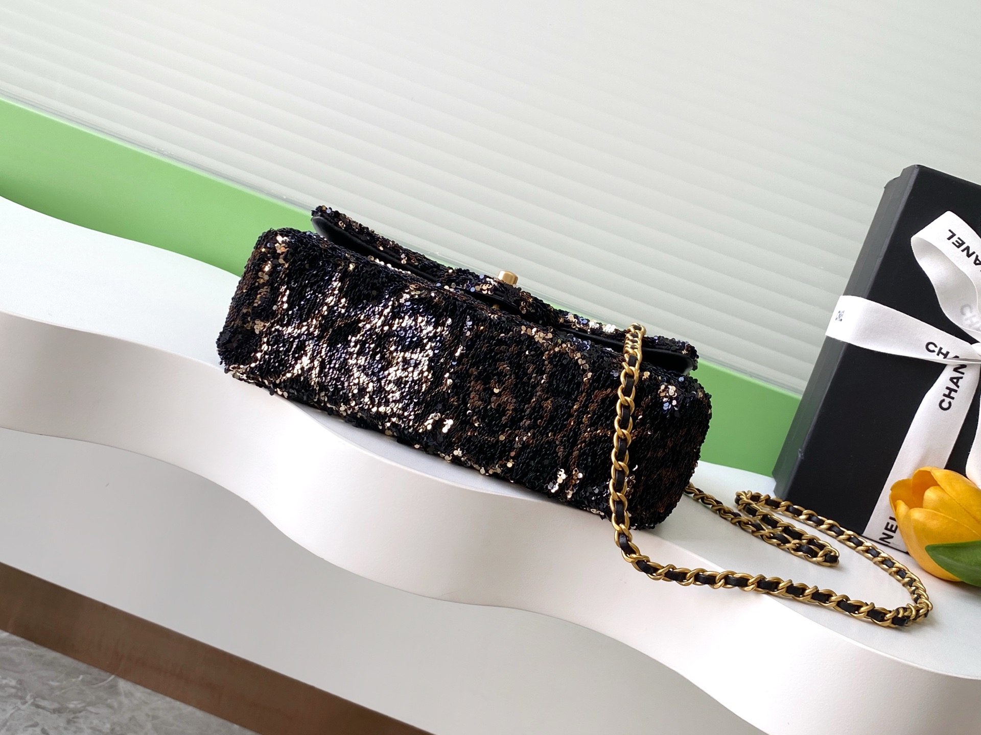 Chanel Style Black Bag style reference detail image 4 from source 785845
