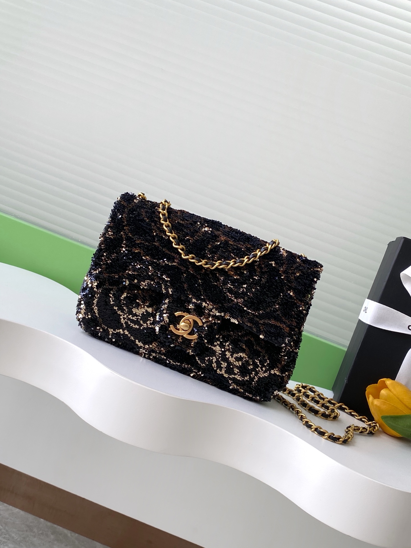 Chanel Style Black Bag Lookbook Reference image 1