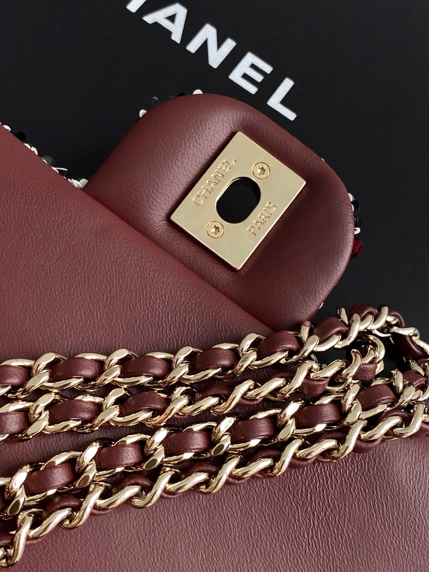 Chanel Style Black Bag style reference detail image 7 from source 785860