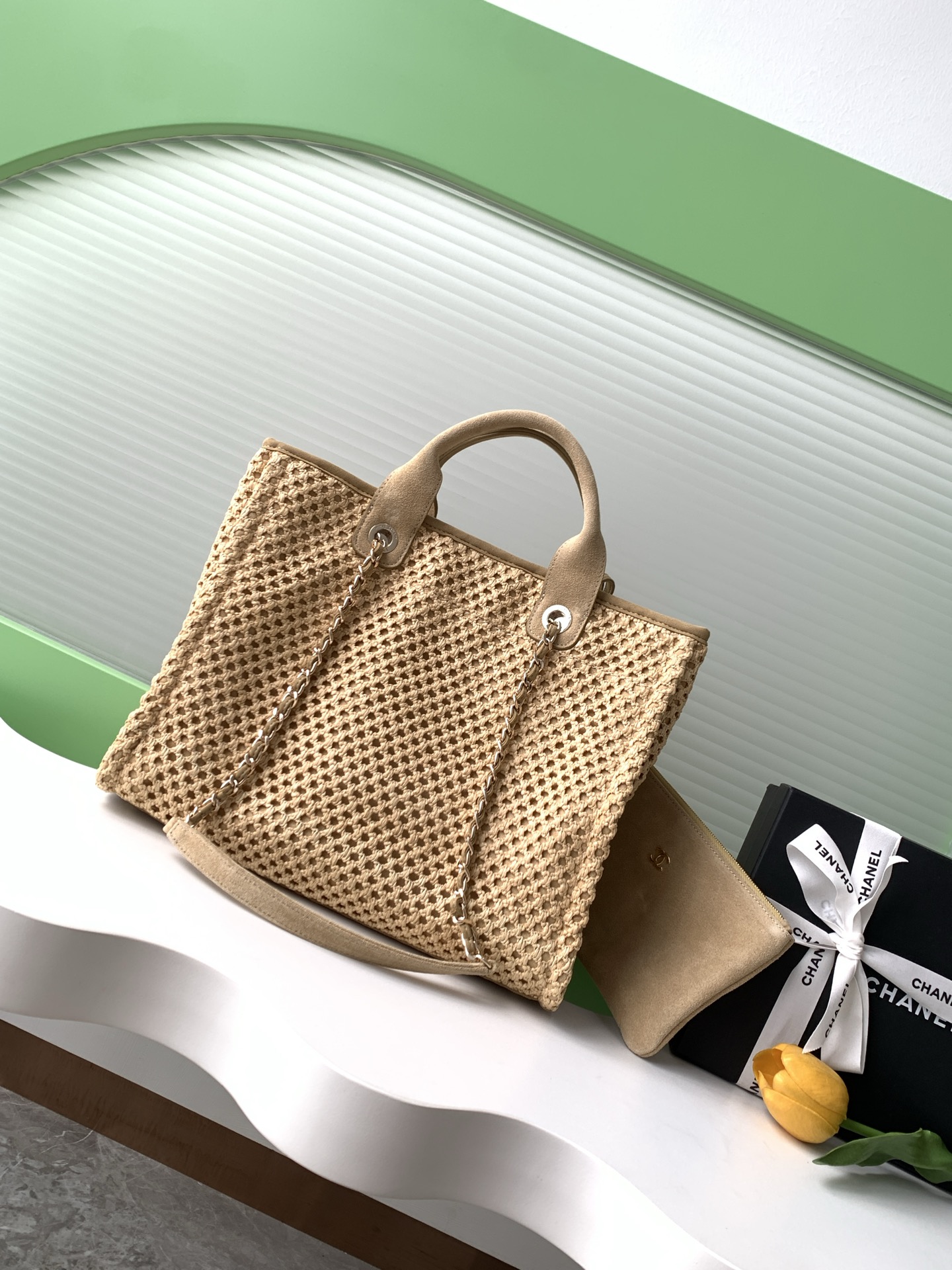 Chanel Style Tote Bag style reference detail image 3 from source 785886