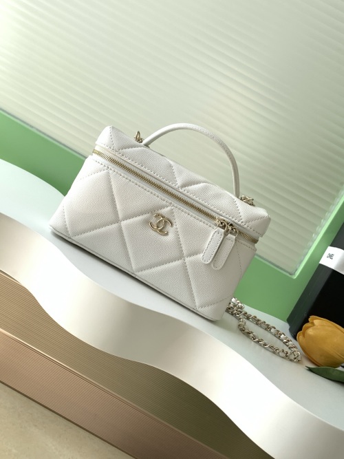 Chanel 25K Large Quilted Lambskin Vanity Case with Chain 1 Chanel 25K Large Quilted Lambskin Vanity Case with Chain