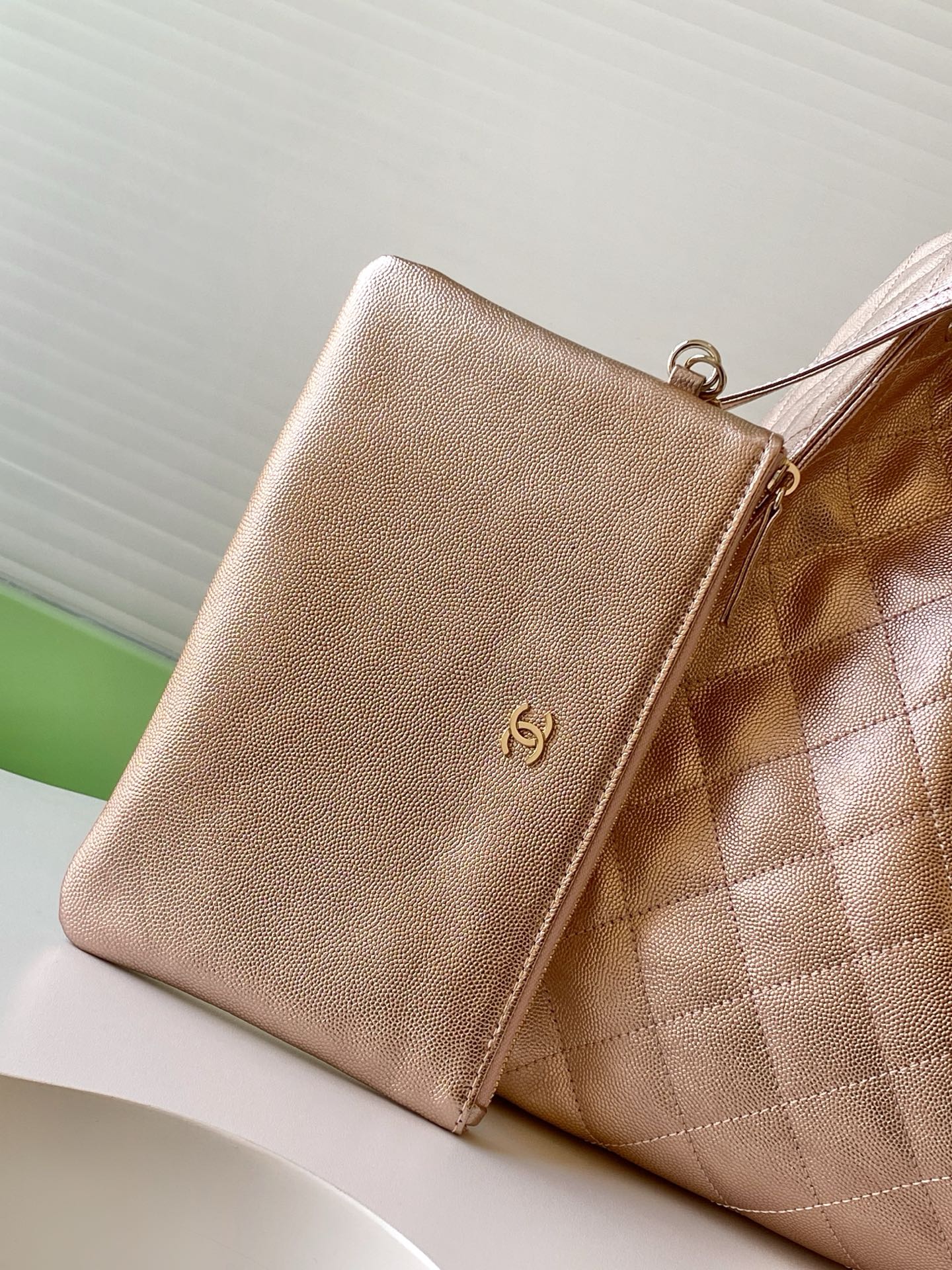 Sac Chanel sac en cuir motif boule — photo 5