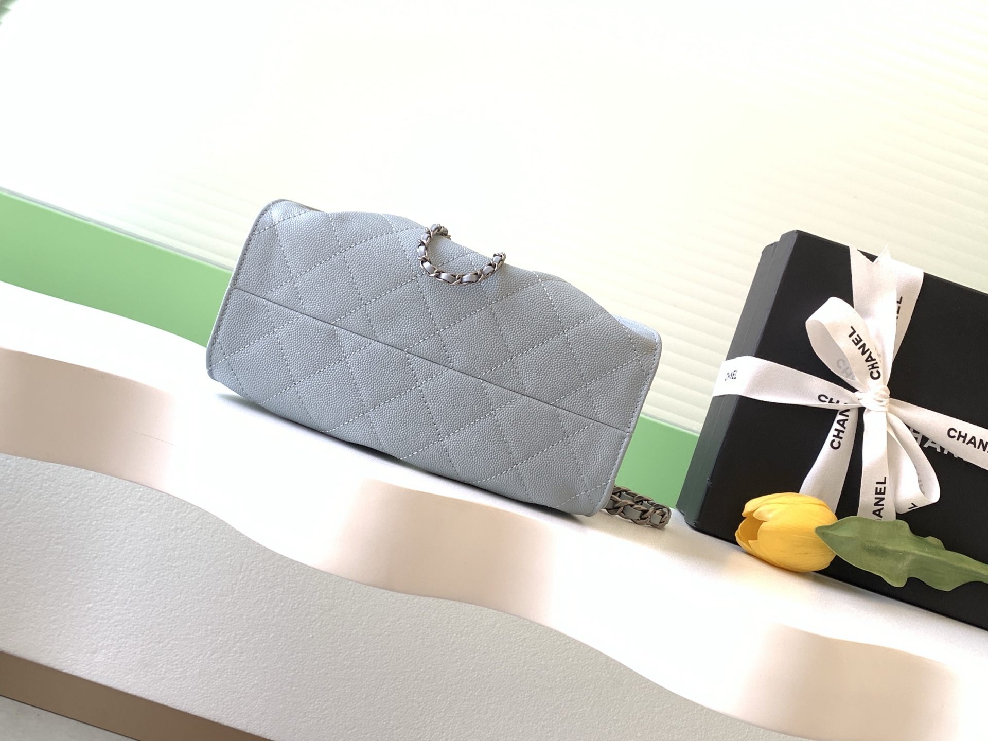 Chanel Light blue shoulder everyday