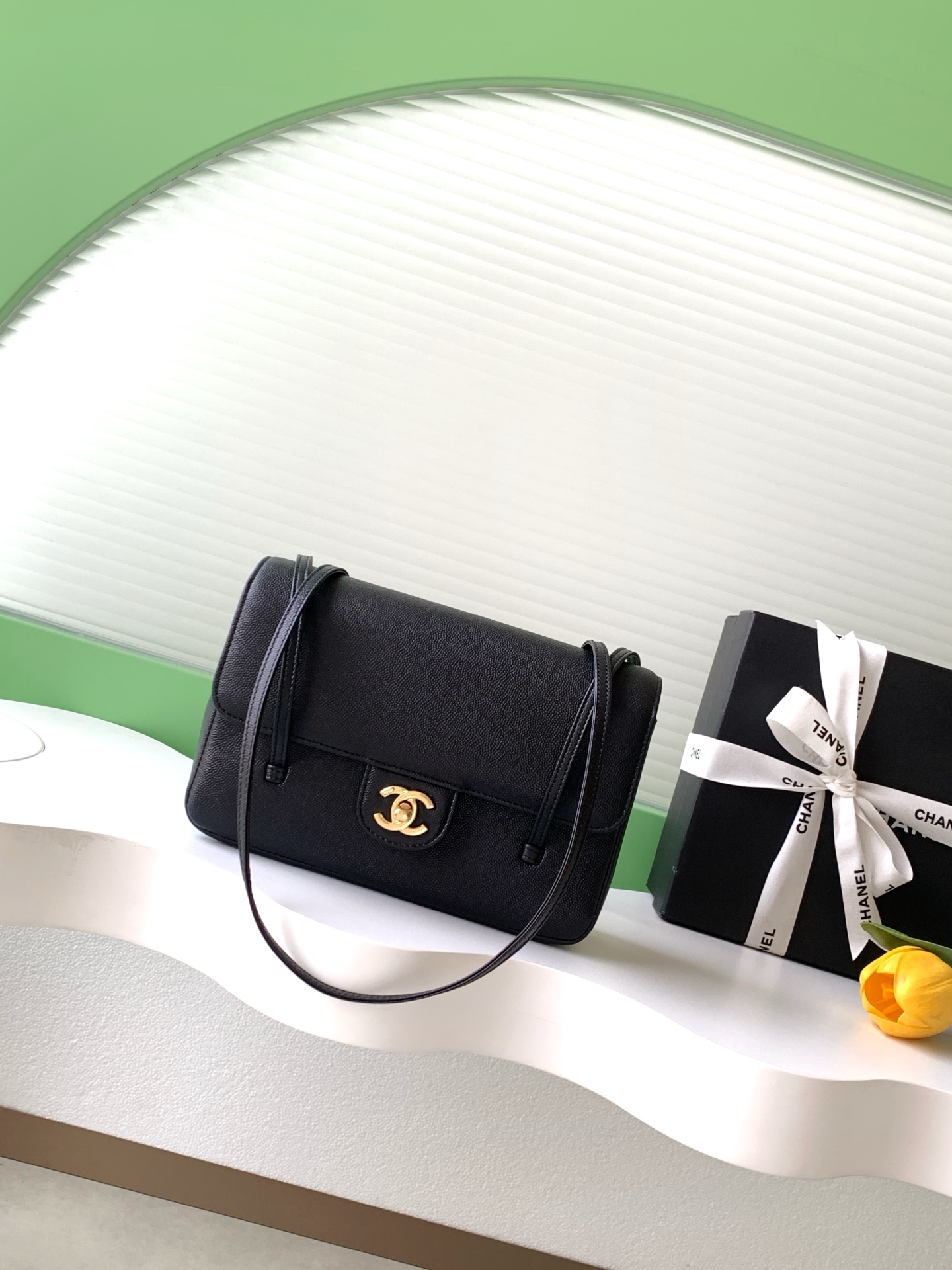 Chanel Style Leather Card Holder Lookbook Reference image 1