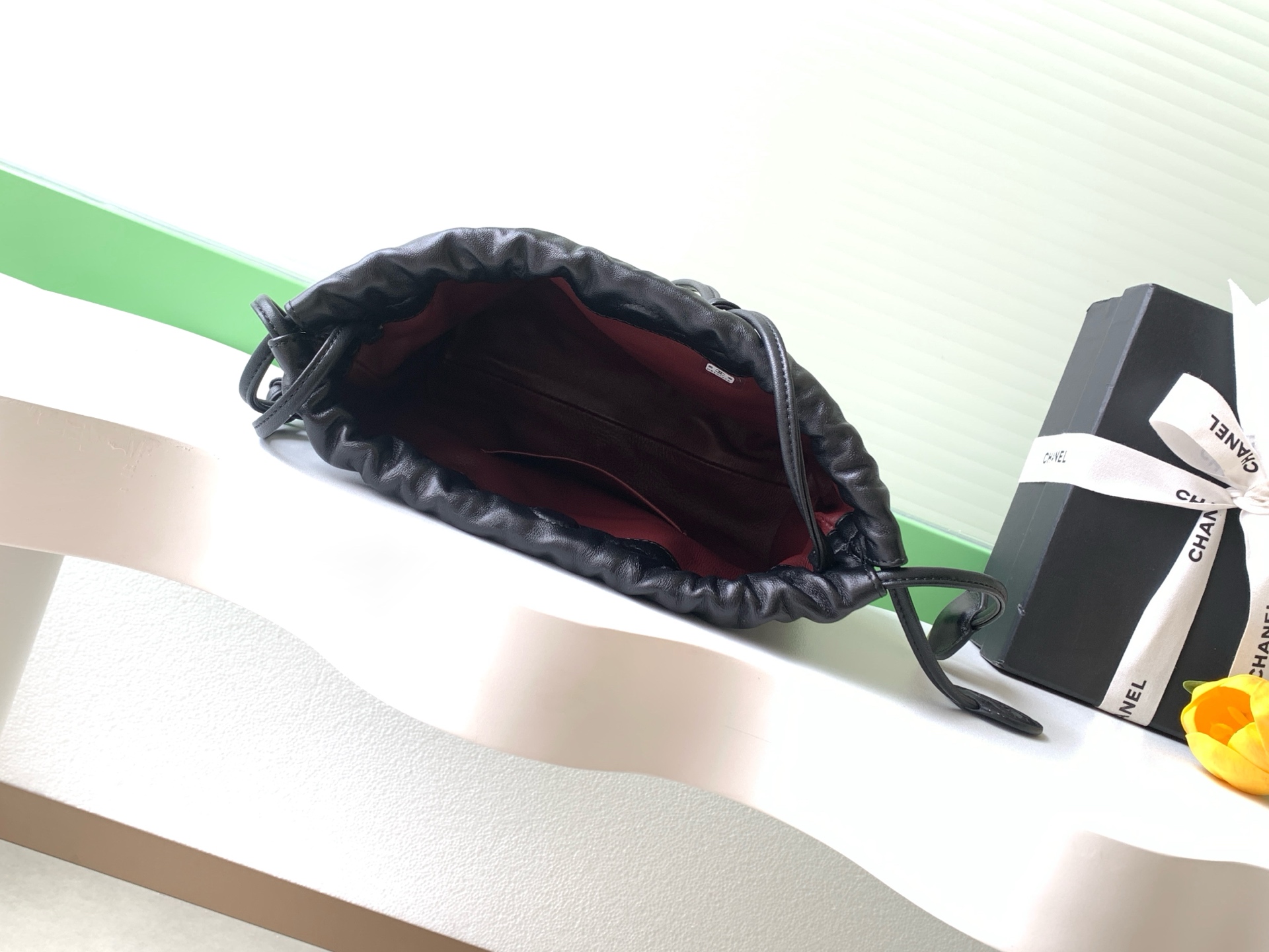 Chanel Style Leather Crossbody Bag style reference detail image 8 from source 770380