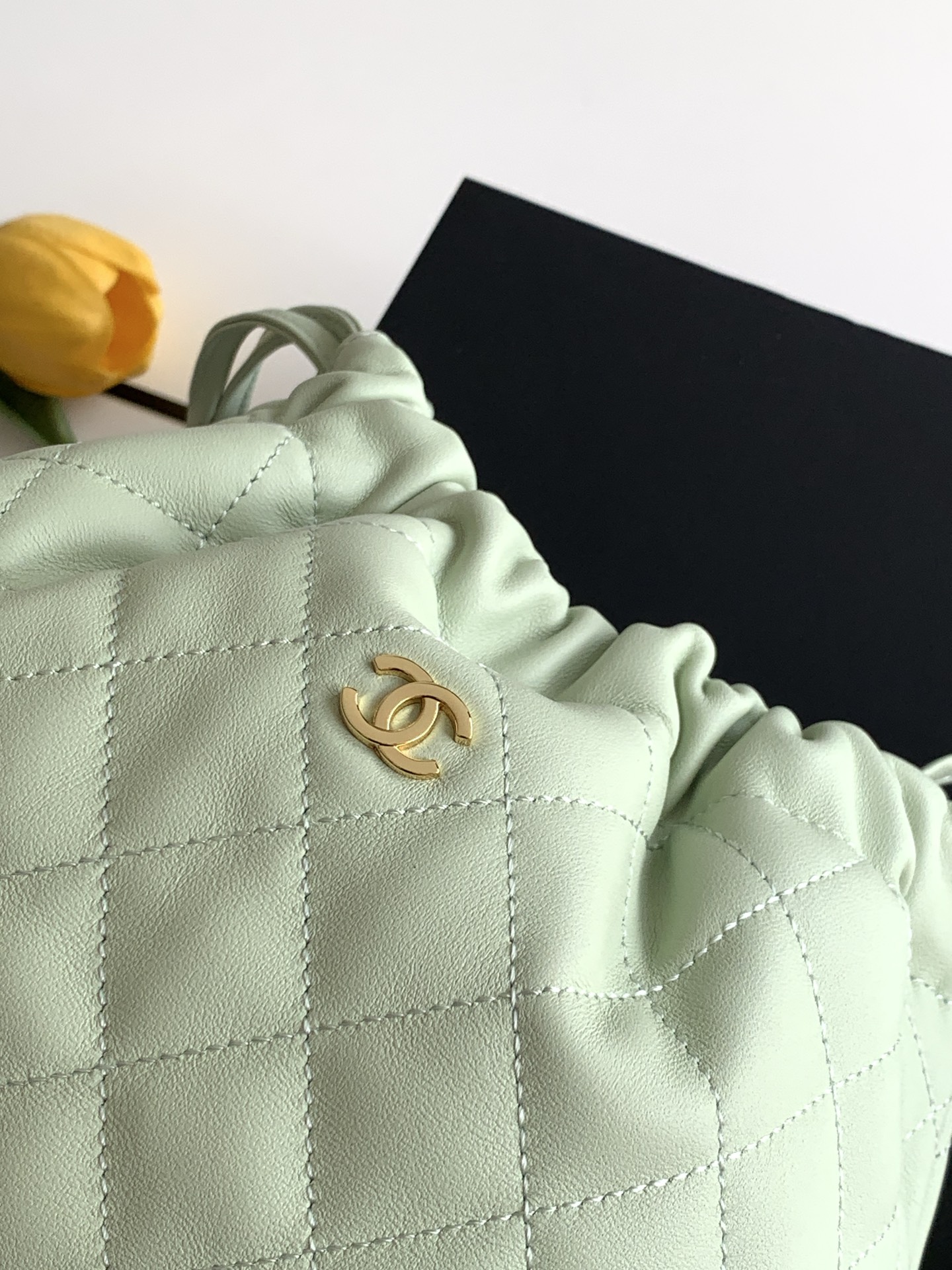 Chanel Style Leather Crossbody Bag style reference detail image 5 from source 770378