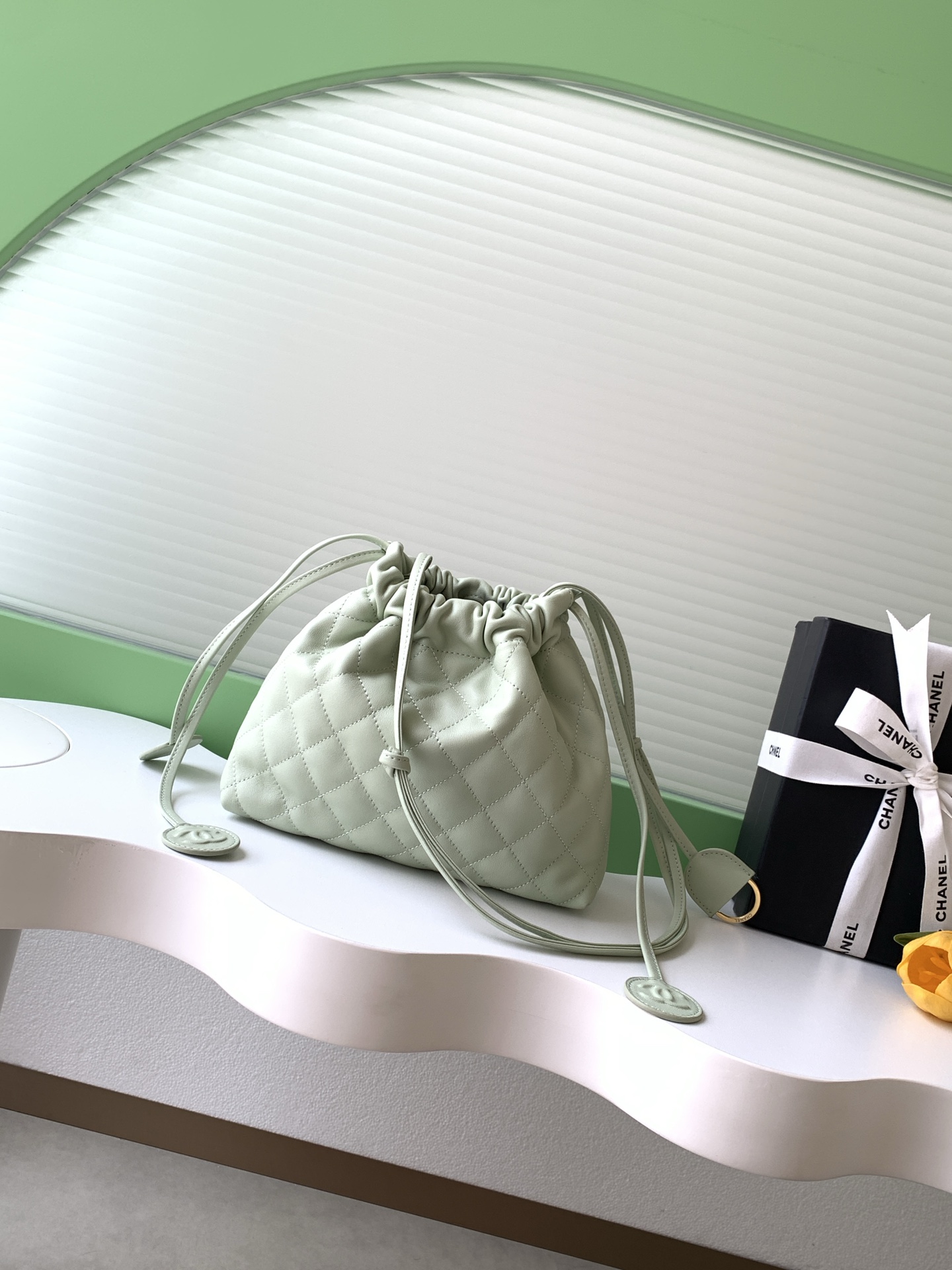 Chanel Style Leather Crossbody Bag style reference detail image 3 from source 770378