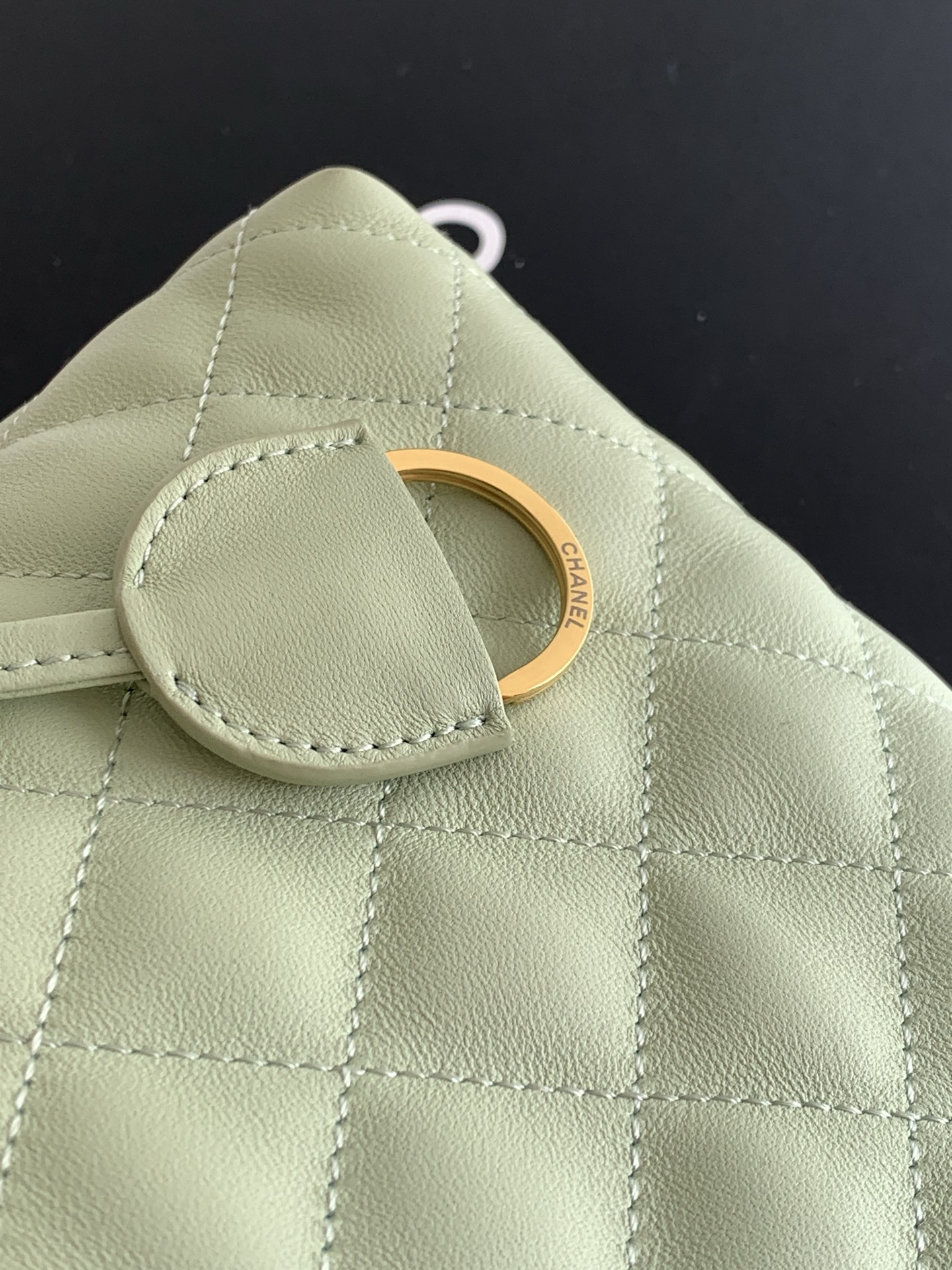 Chanel Style Leather Crossbody Bag style reference detail image 7 from source 770378