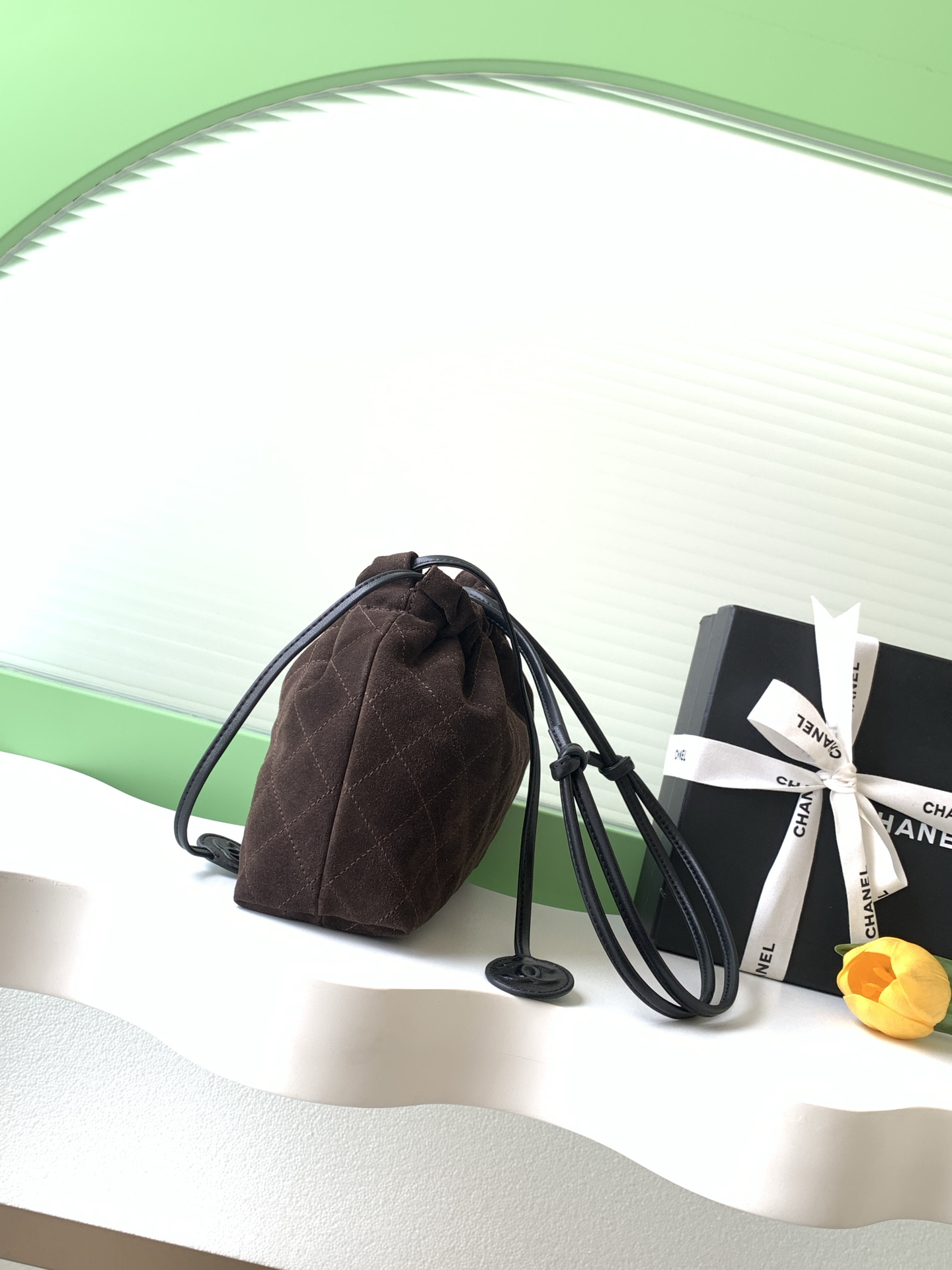 Chanel Style Leather Crossbody Bag Lookbook Reference image 2