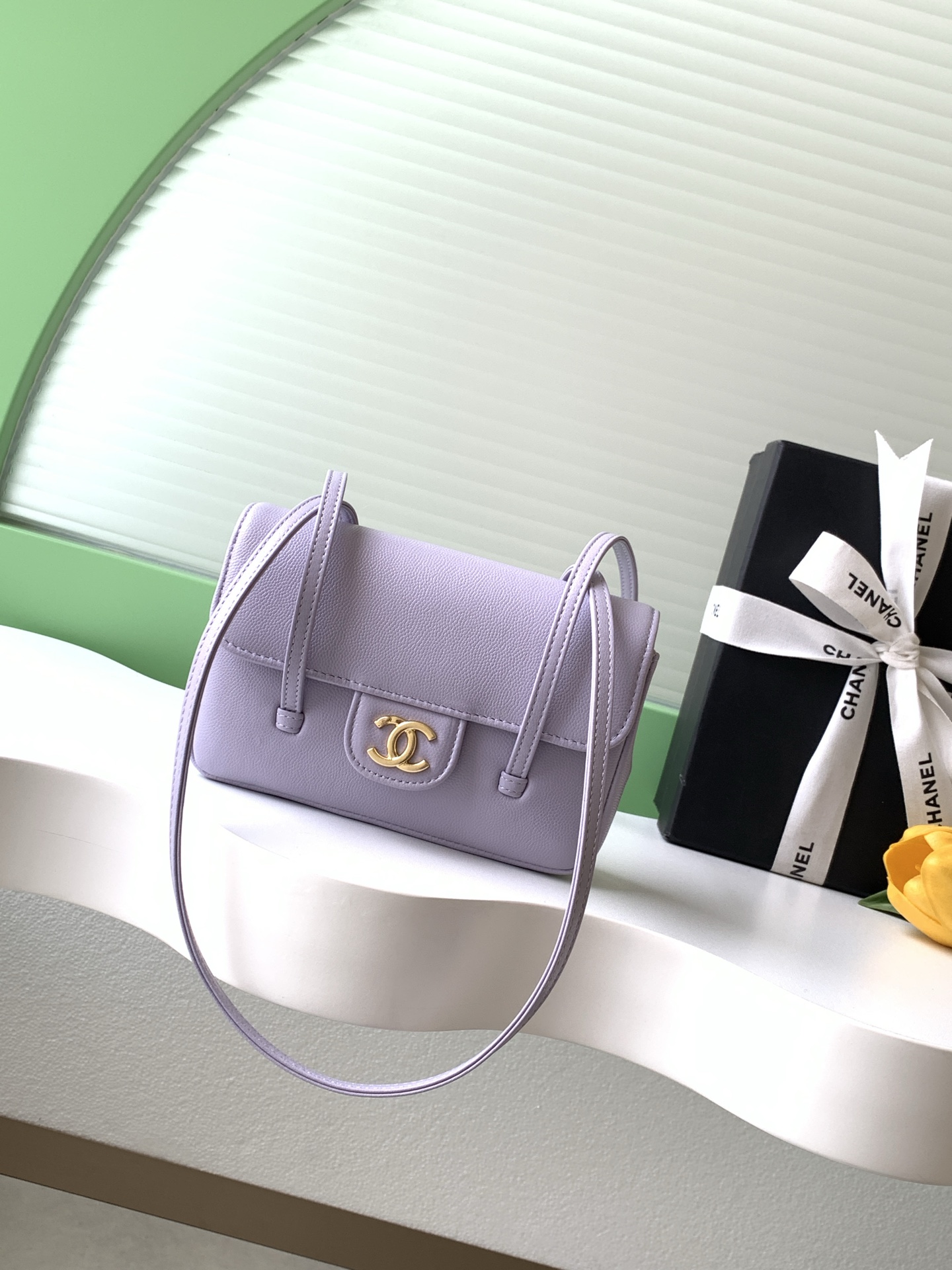 Chanel Style Leather Card Holder Lookbook Reference image 1