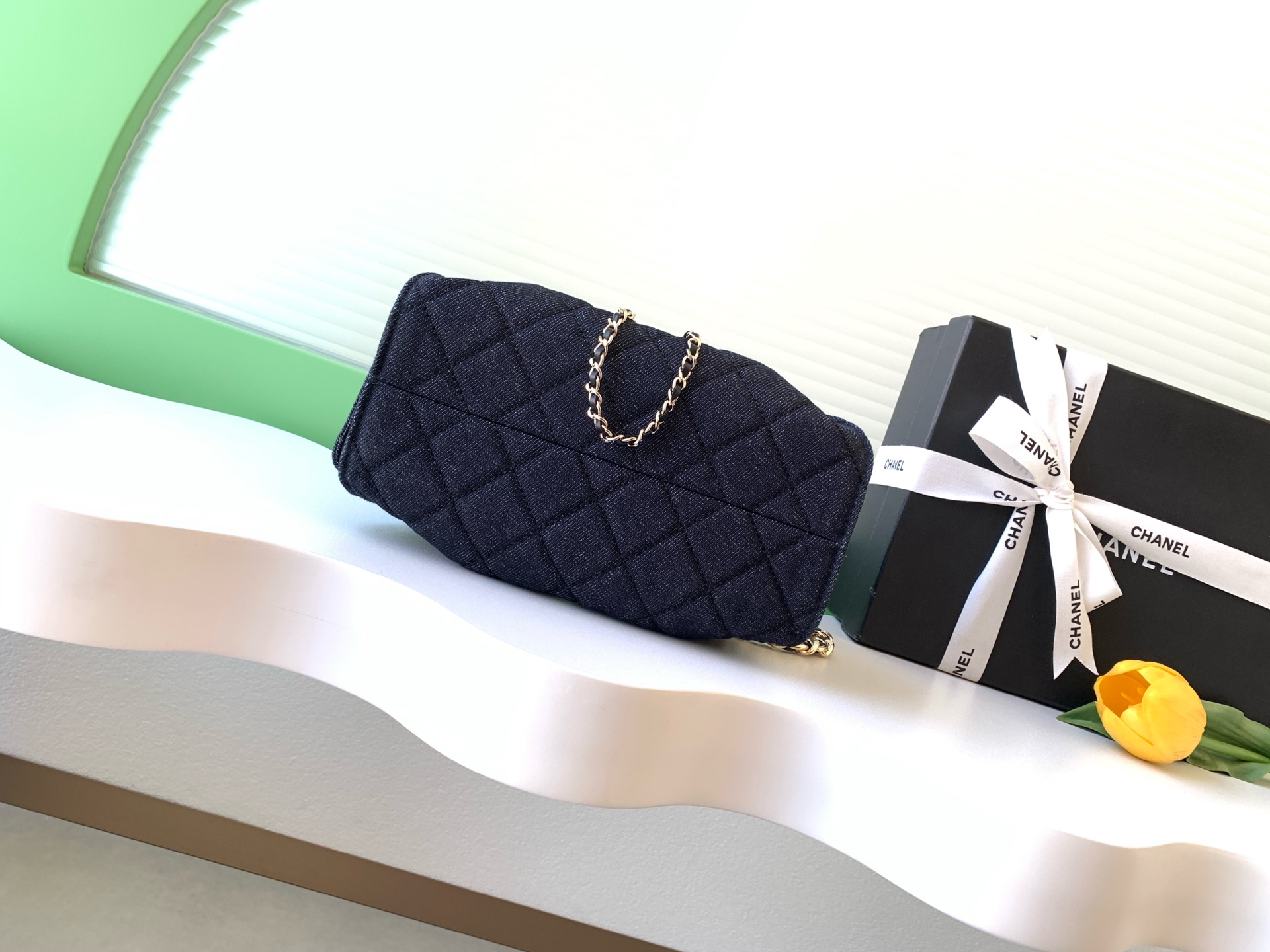 Chanel Style Leather Hobo Bag style reference detail image 4 from source 770391