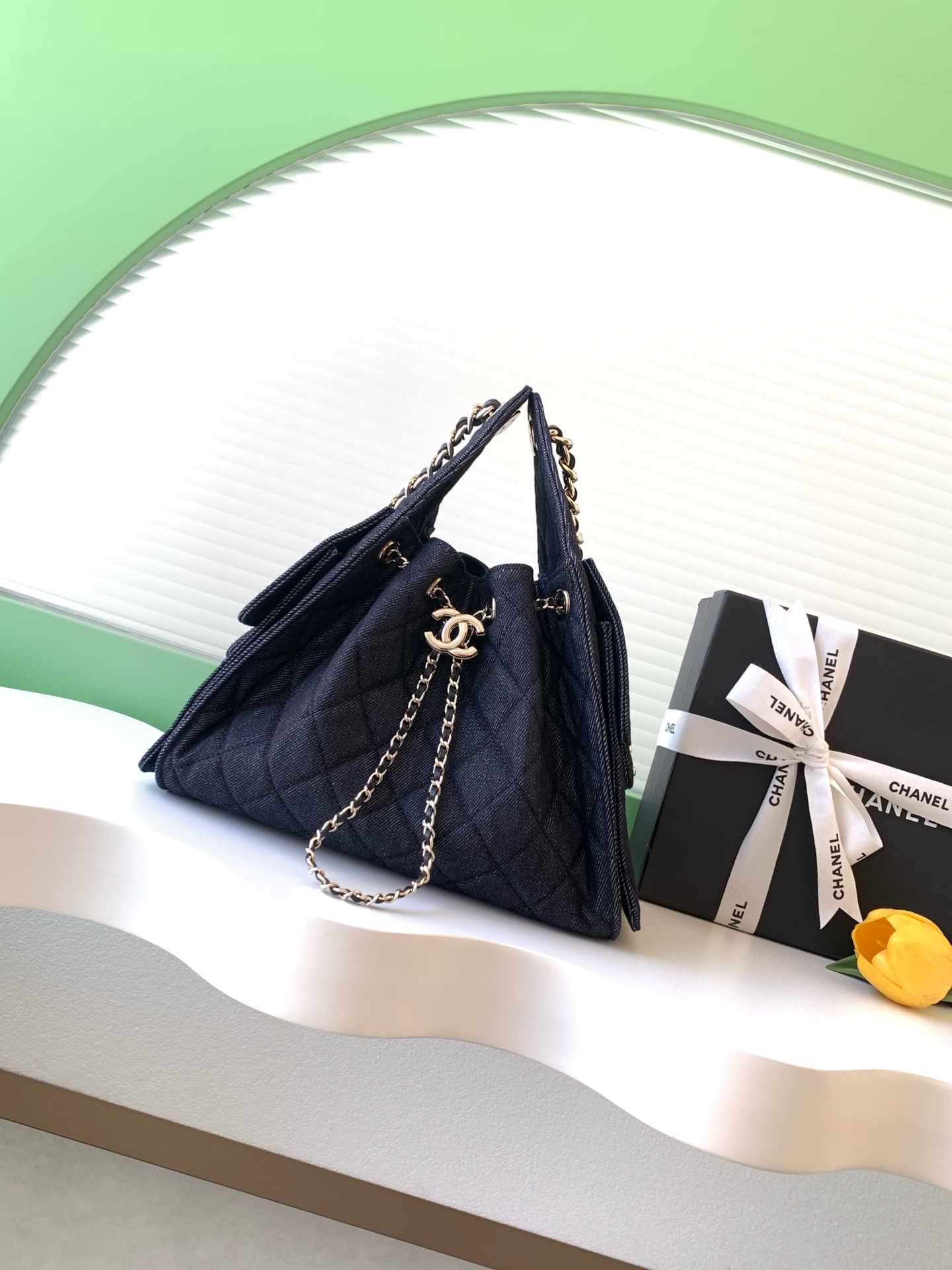 Chanel Style Leather Hobo Bag Lookbook Reference image 1