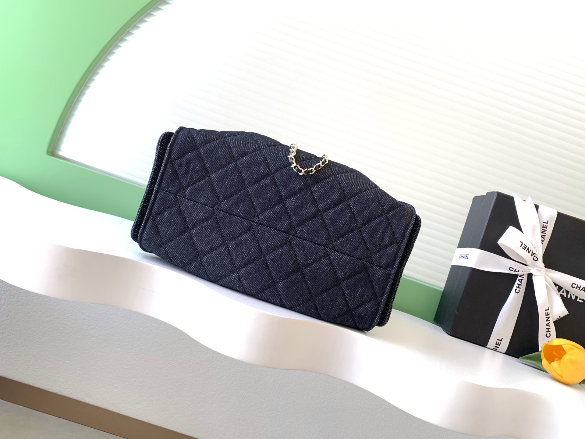 Chanel Style Leather Hobo Bag style reference detail image 4 from source 770392
