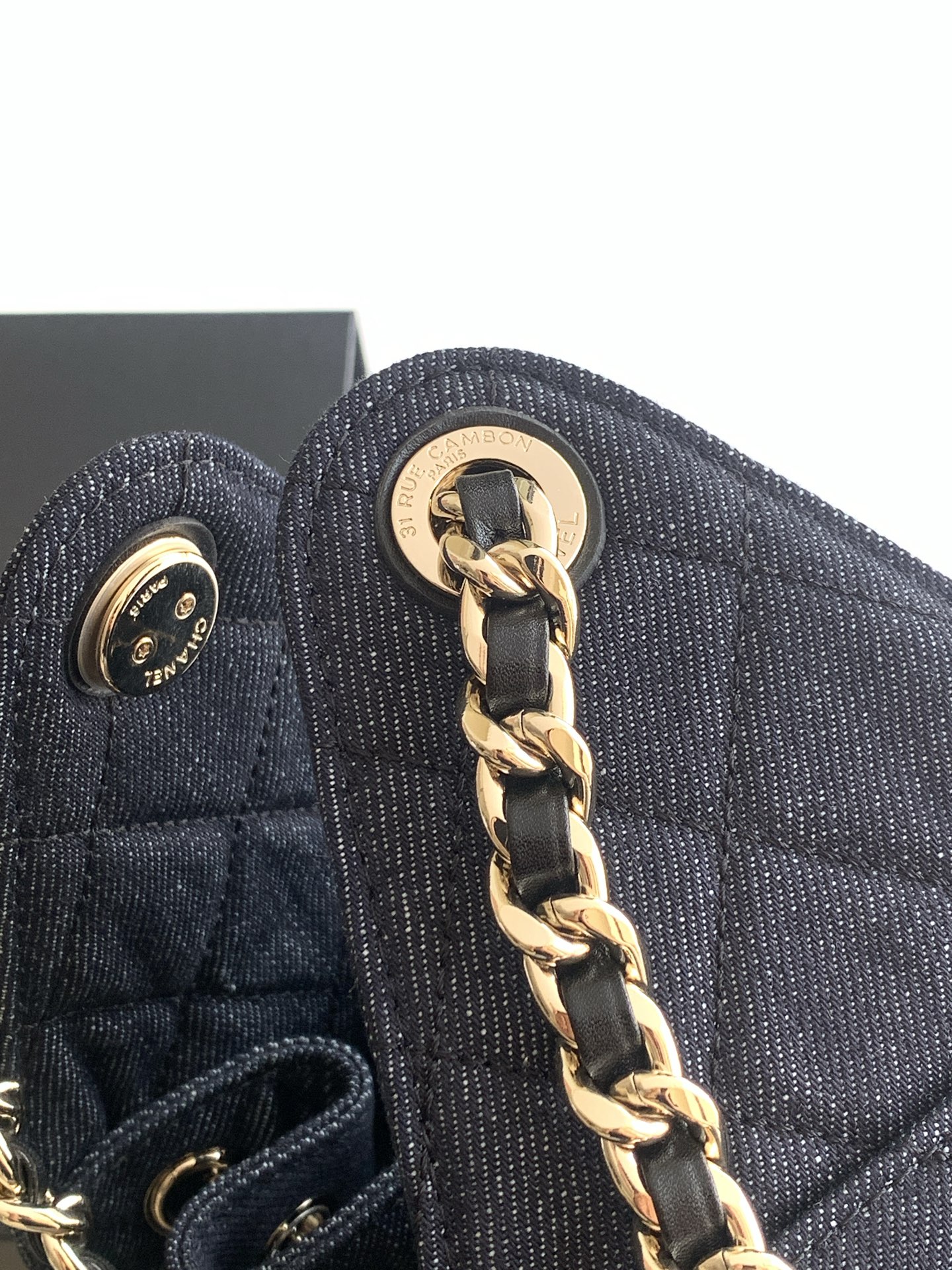 Chanel Style Leather Hobo Bag style reference detail image 6 from source 770392