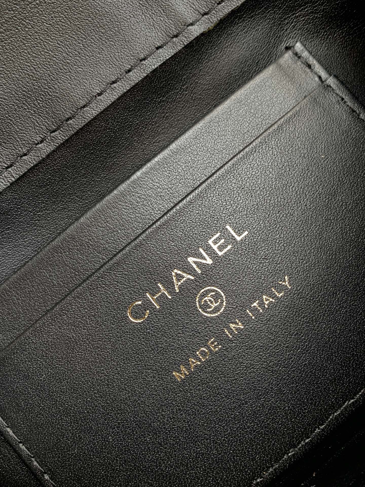 Chanel Style Black Denim Top Handle Bag style reference detail image 9 from source 770395