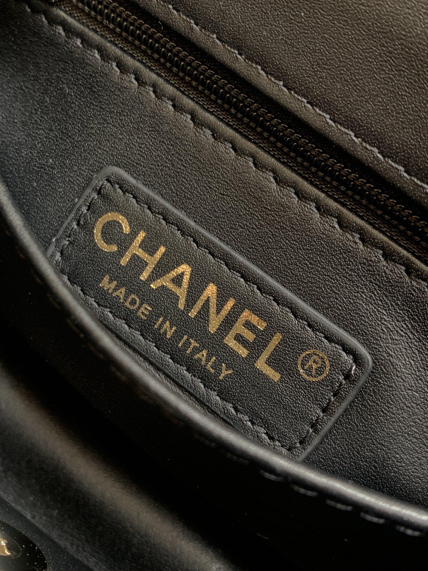 Chanel Style Black Denim Top Handle Bag style reference detail image 9 from source 770396