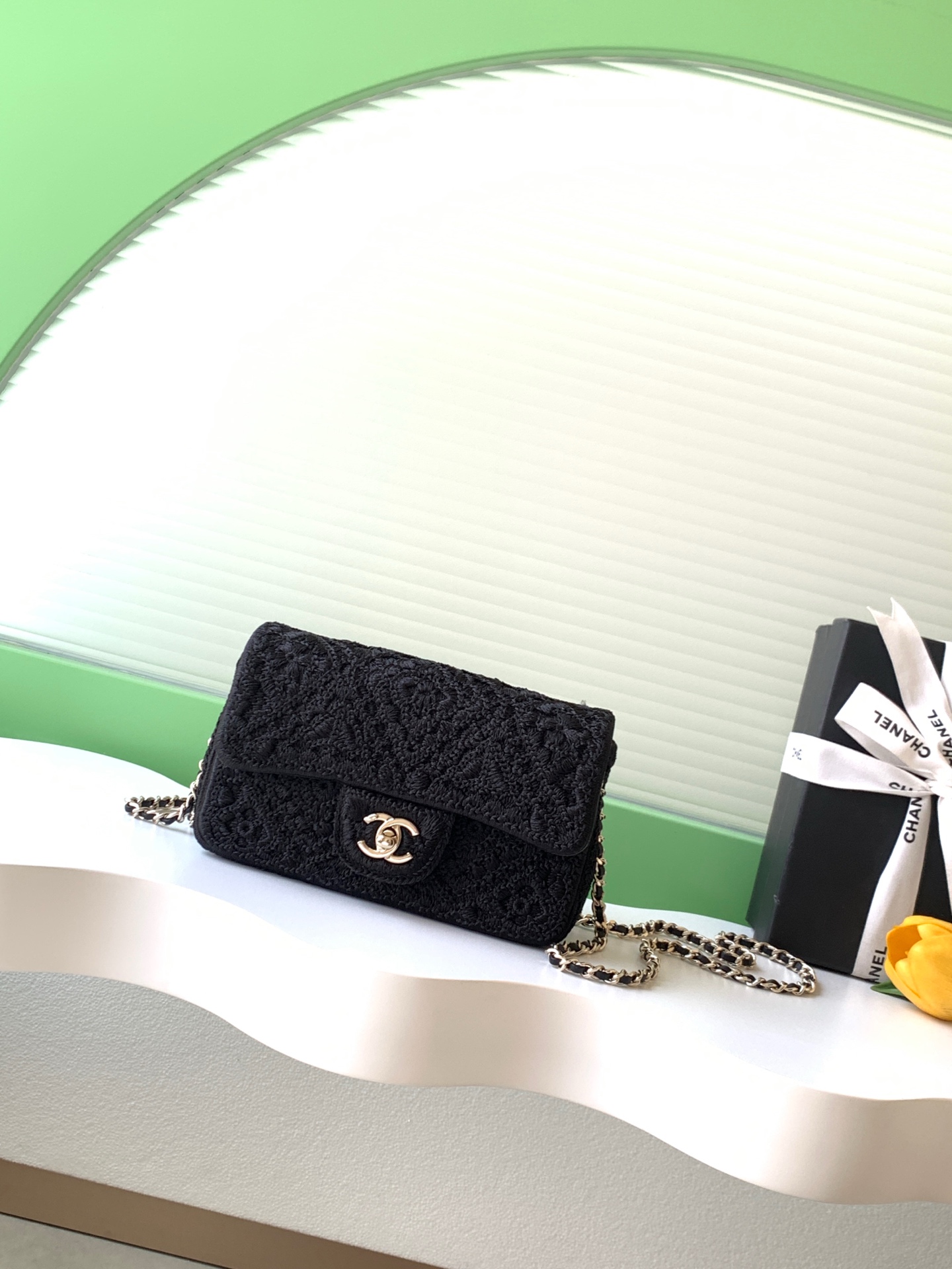 Chanel Style Black Leather Bag Lookbook Reference image 1