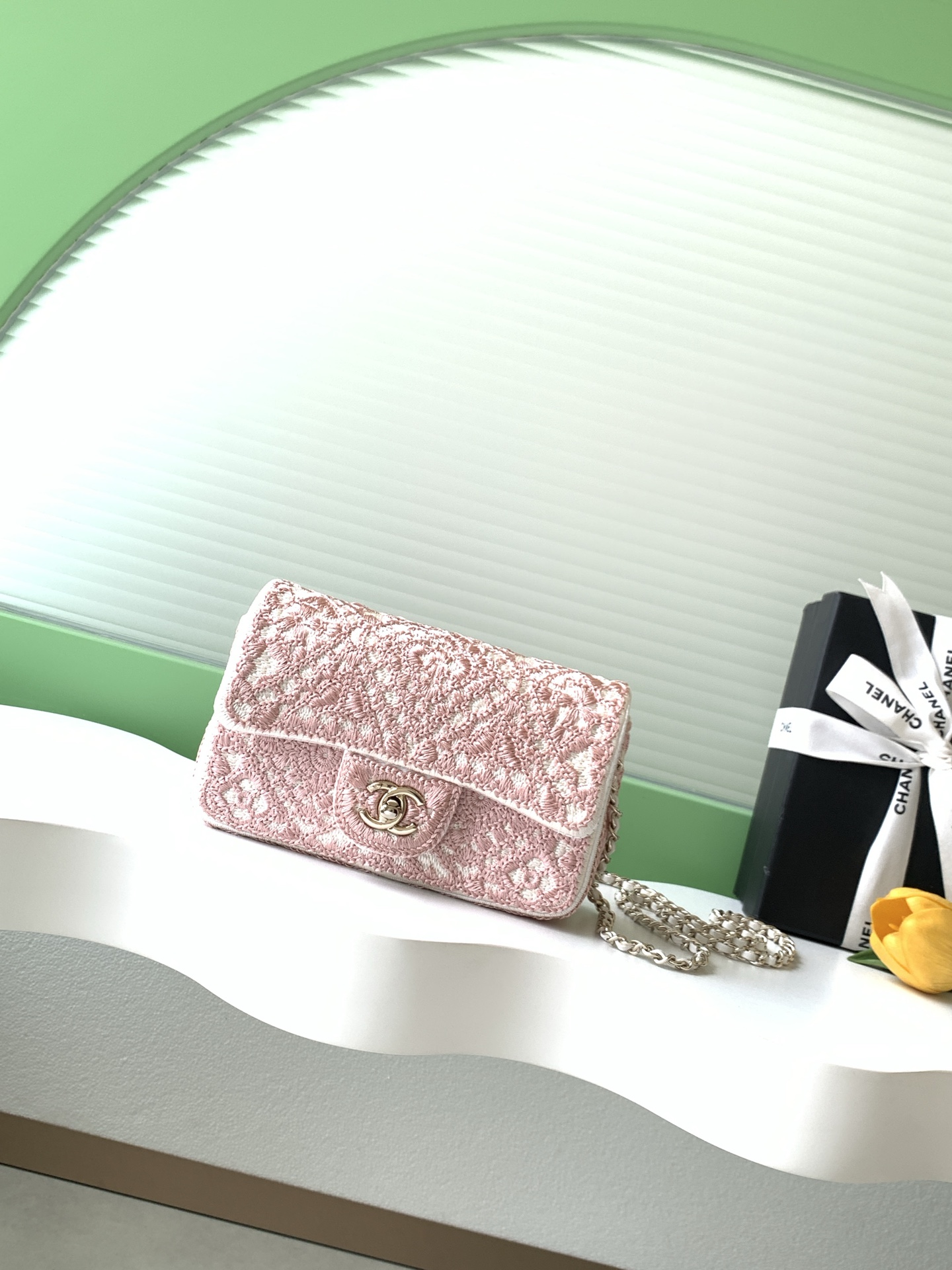 Chanel Style Pink Leather Bag Lookbook Reference image 1